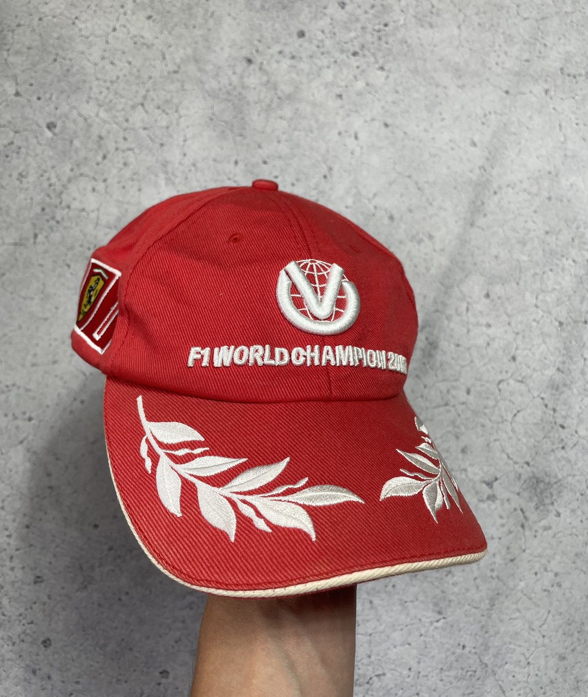 Ferrari × Formula 1 Racing cap F1 World Champion 2000 Michael Schumacher NASCAR Size ONE SIZE - 2 Thumbnail