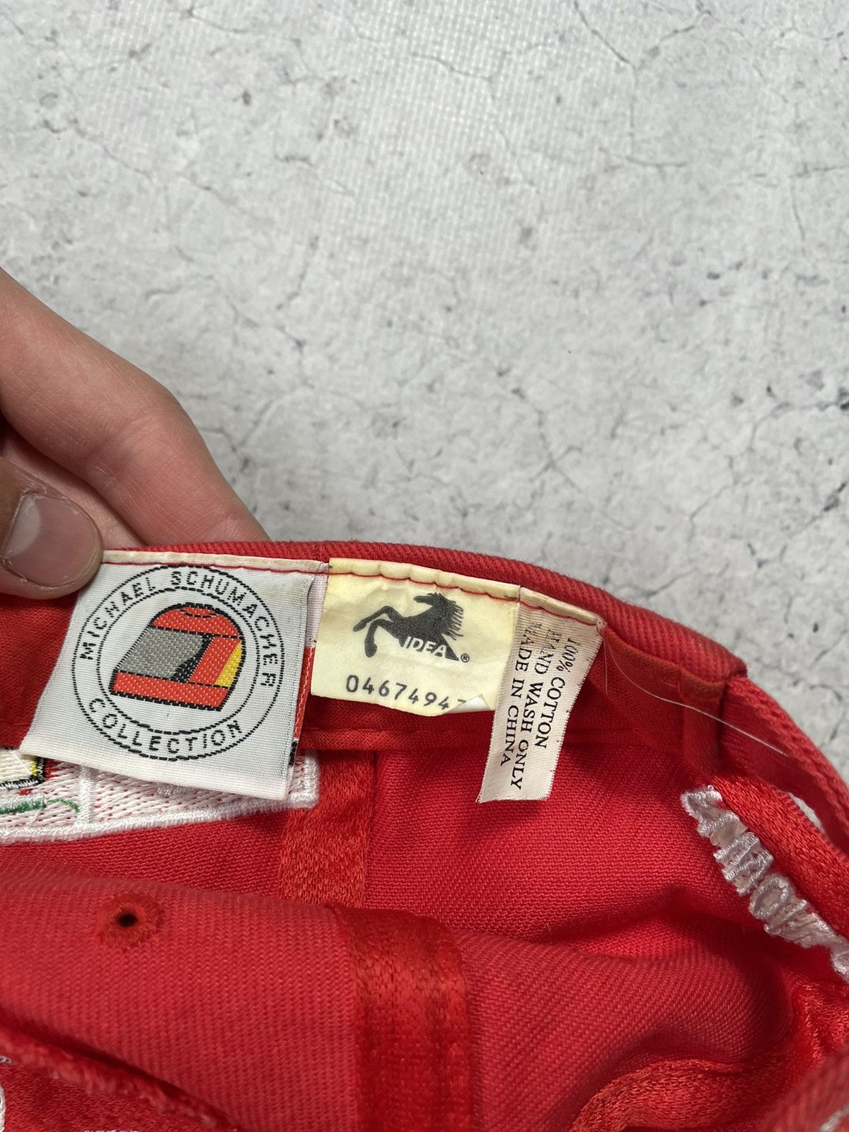 Ferrari × Formula 1 Racing cap F1 World Champion 2000 Michael Schumacher NASCAR Size ONE SIZE - 15 Thumbnail
