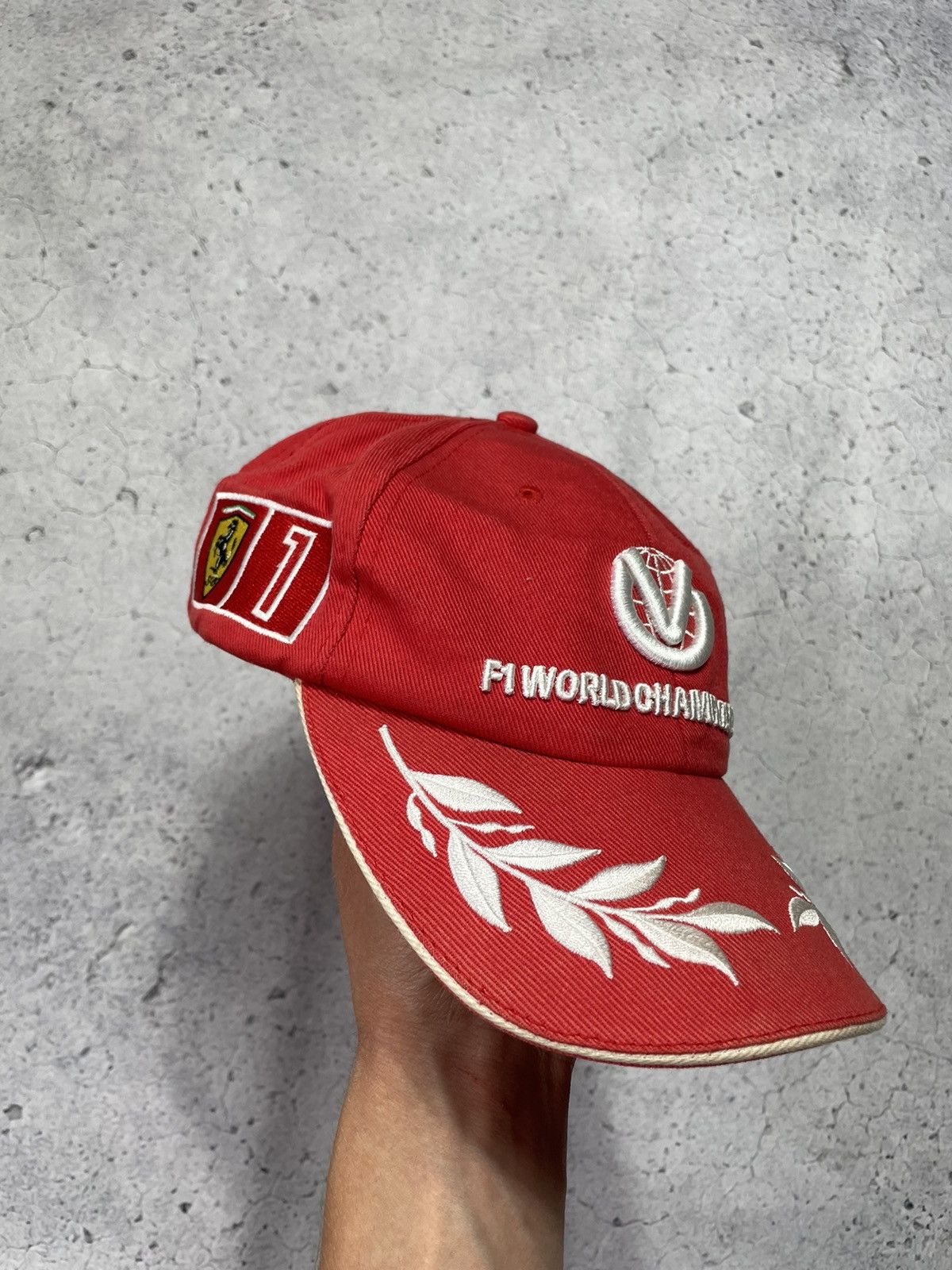 Ferrari × Formula 1 Racing cap F1 World Champion 2000 Michael Schumacher NASCAR Size ONE SIZE - 4 Thumbnail