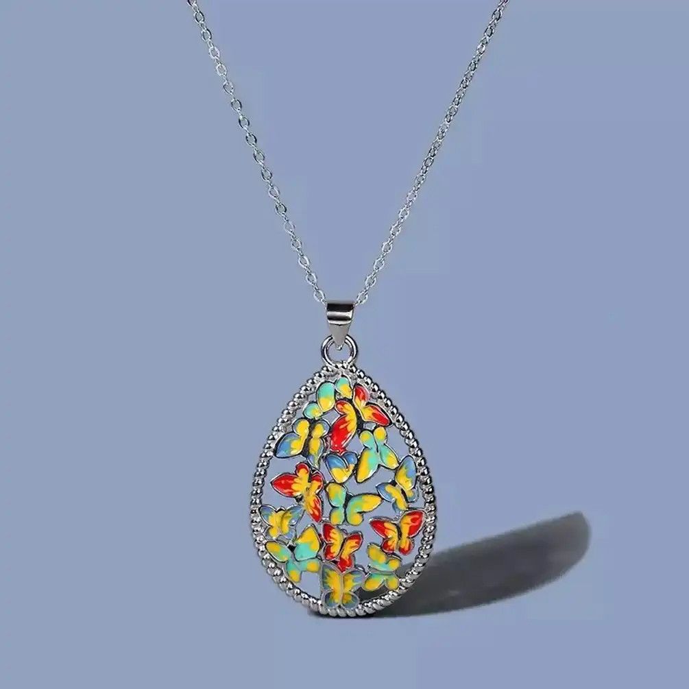 Jewelry Butterfly Pendant Necklace Size ONE SIZE - 1 Thumbnail