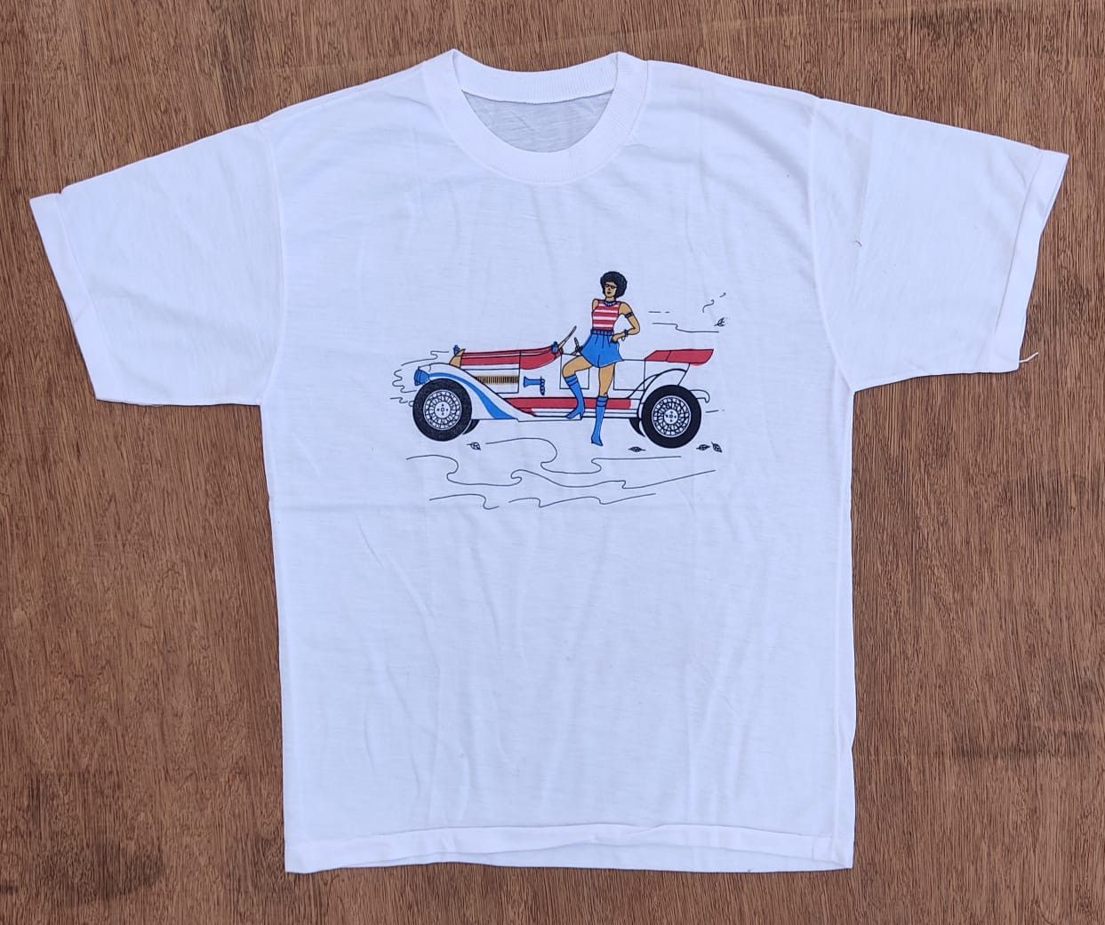image of Vintage Tee C7 in White, Men's (Size Medium)