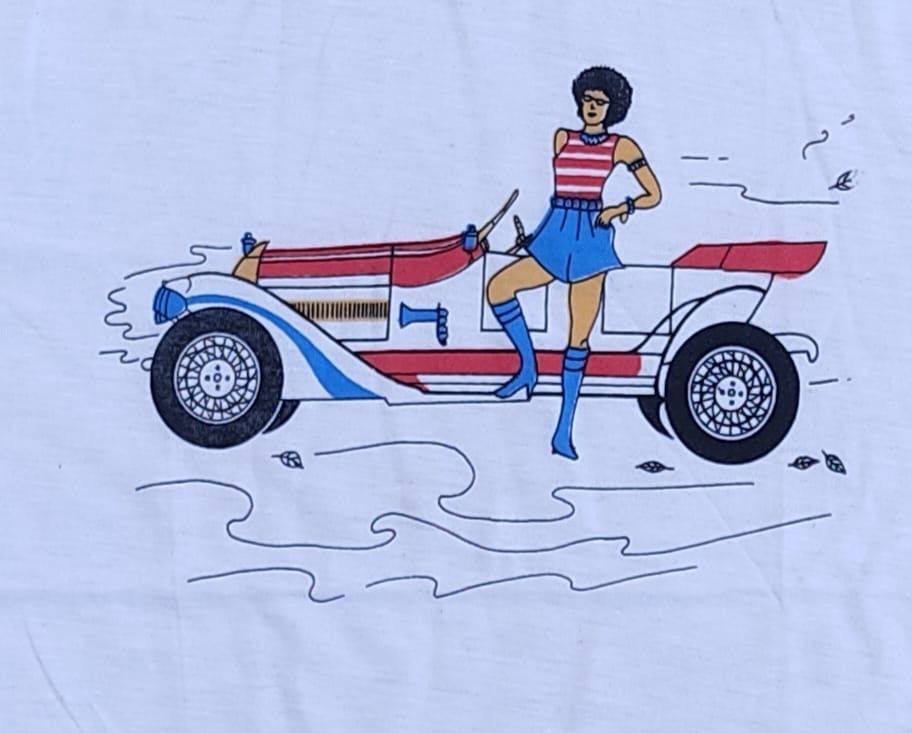 Vintage vintage tee C7 Size US M / EU 48-50 / 2 - 2 Thumbnail