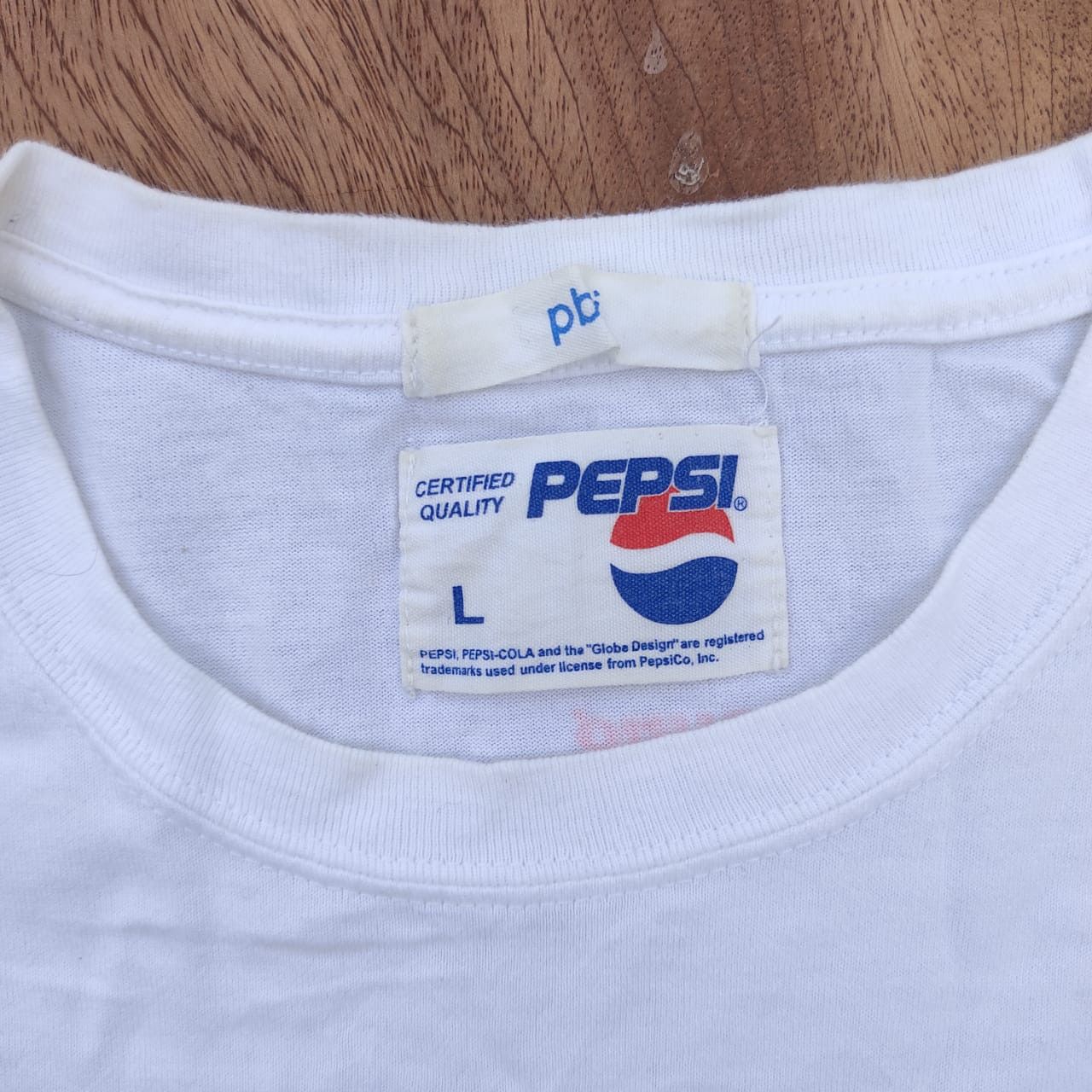 Pepsi × Vintage vintage Pepsi promo tee C16 Size US L / EU 52-54 / 3 - 5 Thumbnail