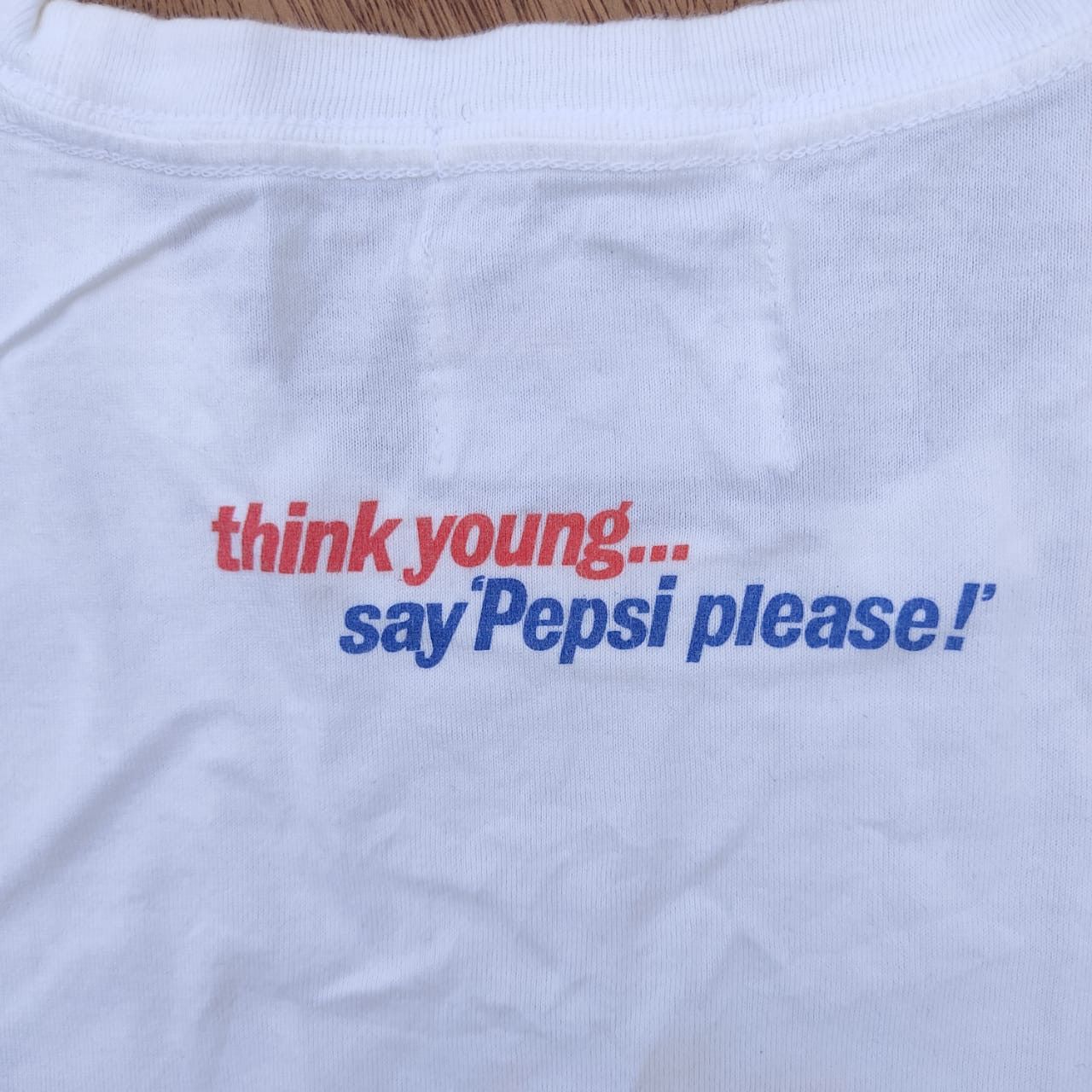 Pepsi × Vintage vintage Pepsi promo tee C16 Size US L / EU 52-54 / 3 - 4 Thumbnail
