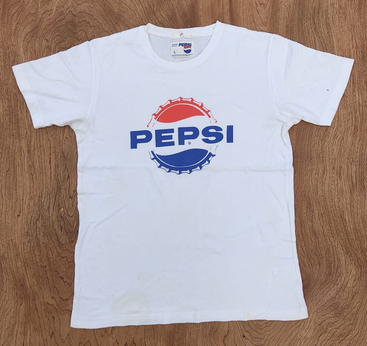 Pepsi × Vintage vintage Pepsi promo tee C16 Size US L / EU 52-54 / 3 - 1 Thumbnail