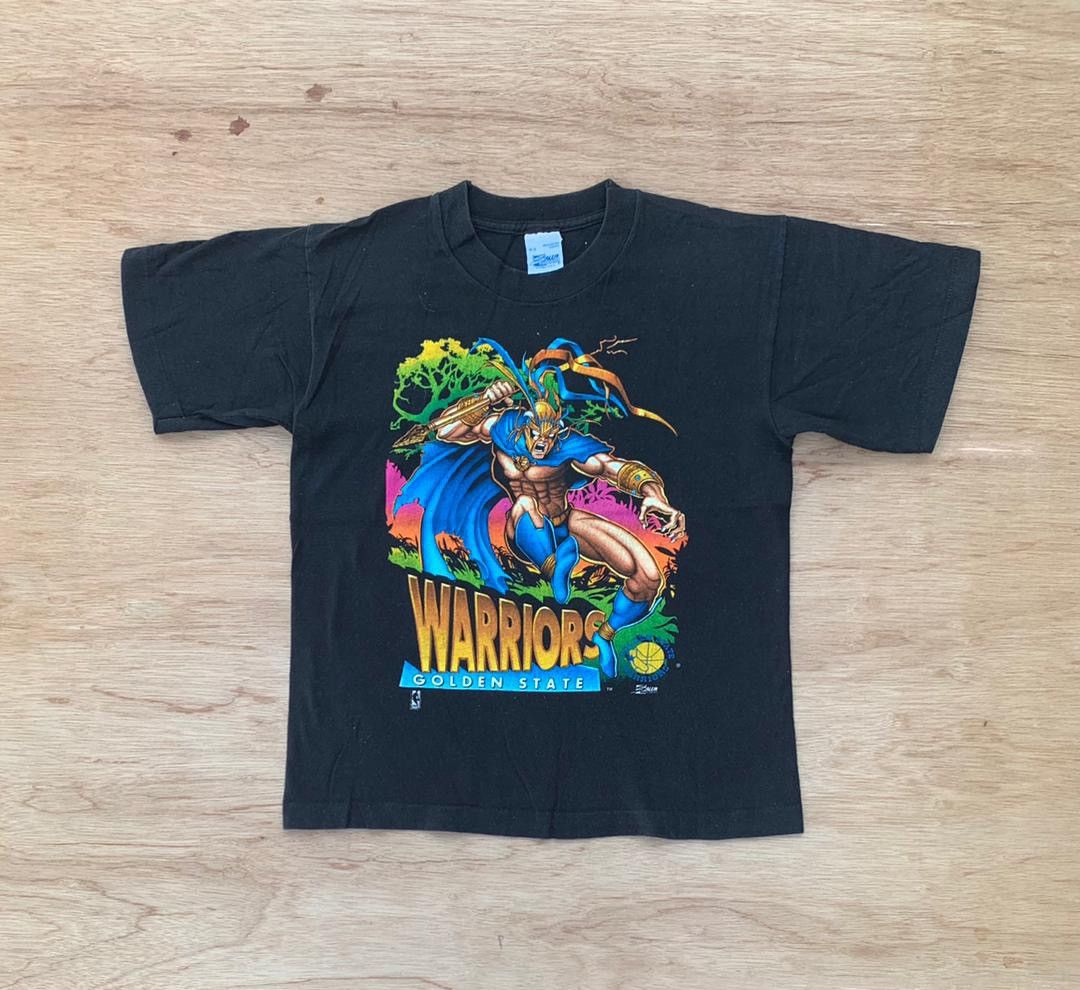 image of Made In USA x Vintage Tee Superhero C3 in Black, Men's (Size XS)