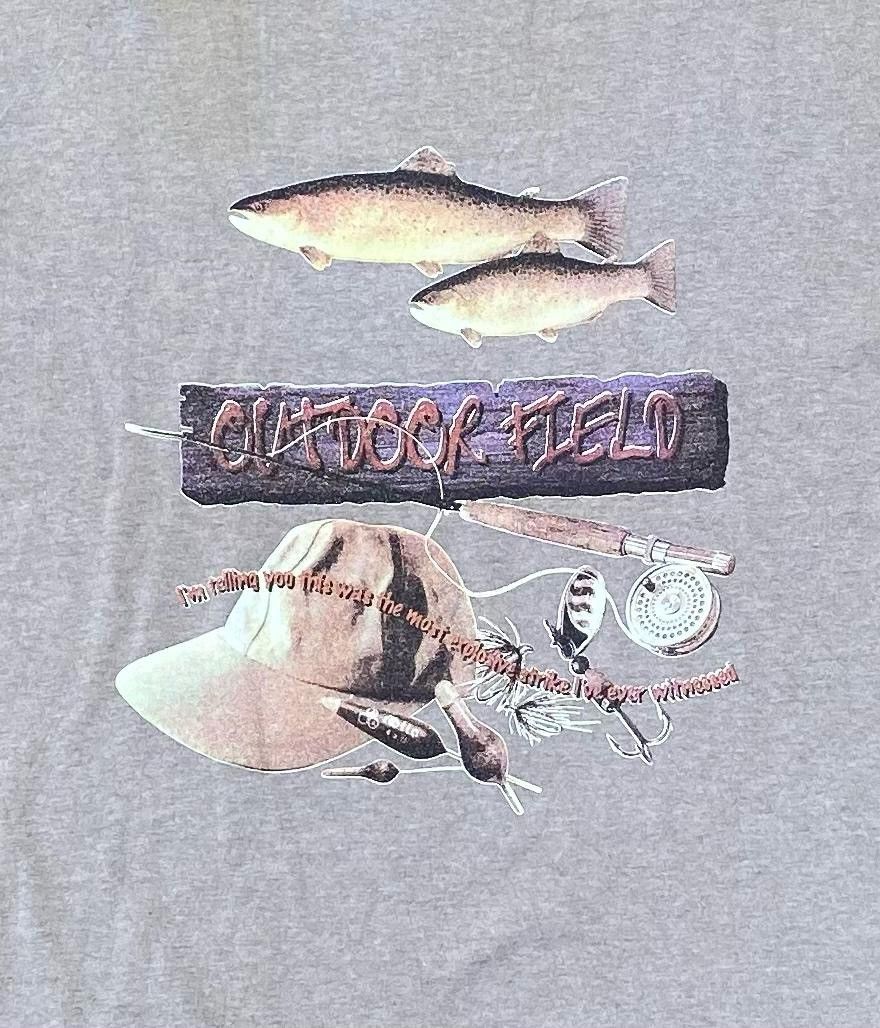 Vintage Vintage Tee Outdoor Field Fishing gear A26 Size US M / EU 48-50 / 2 - 2 Thumbnail