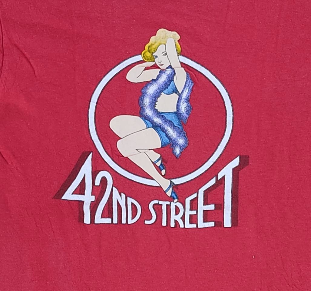 Vintage vintage tee 42nd Street C4 Size US S / EU 44-46 / 1 - 2 Thumbnail