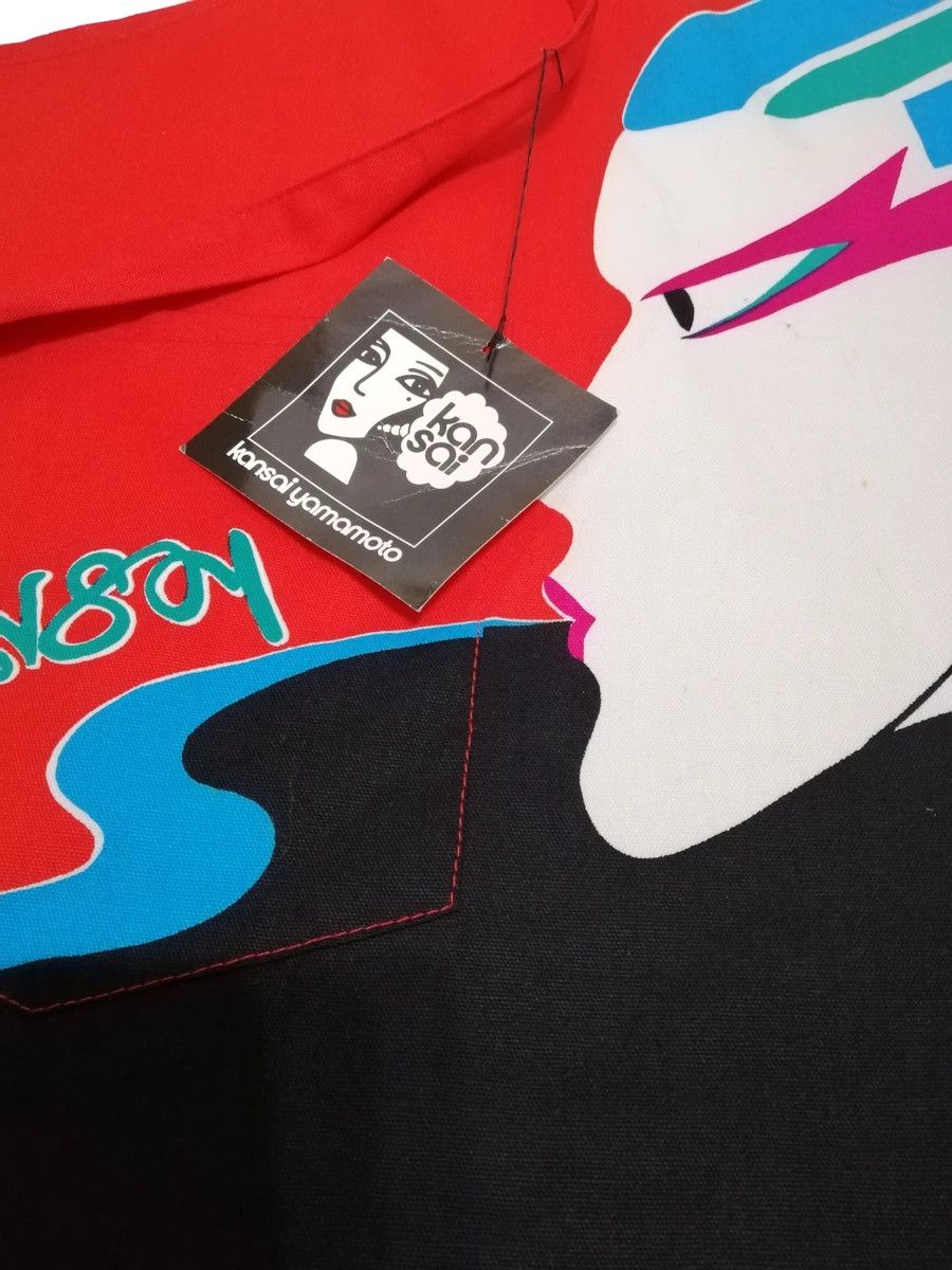 Japanese Brand Vintage 80s Kansai Yamamoto aprons New Old Stock with tag Size US M / EU 48-50 / 2 - 2 Thumbnail