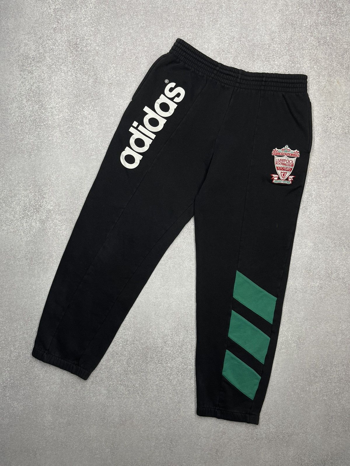 Rare Vintage Adidas Liverpool Pants 100 years 1892-1992 jers