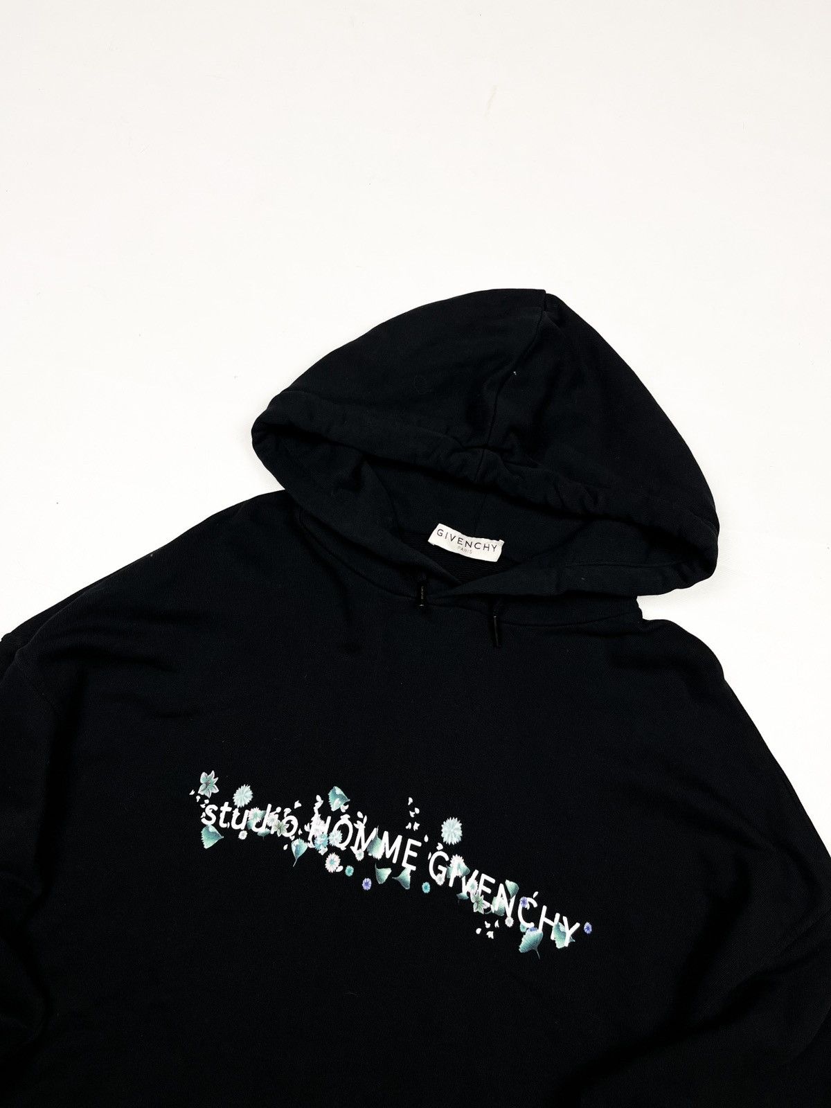 Givenchy Givenchy black floral hoodie Size US S / EU 44-46 / 1 - 3 Thumbnail
