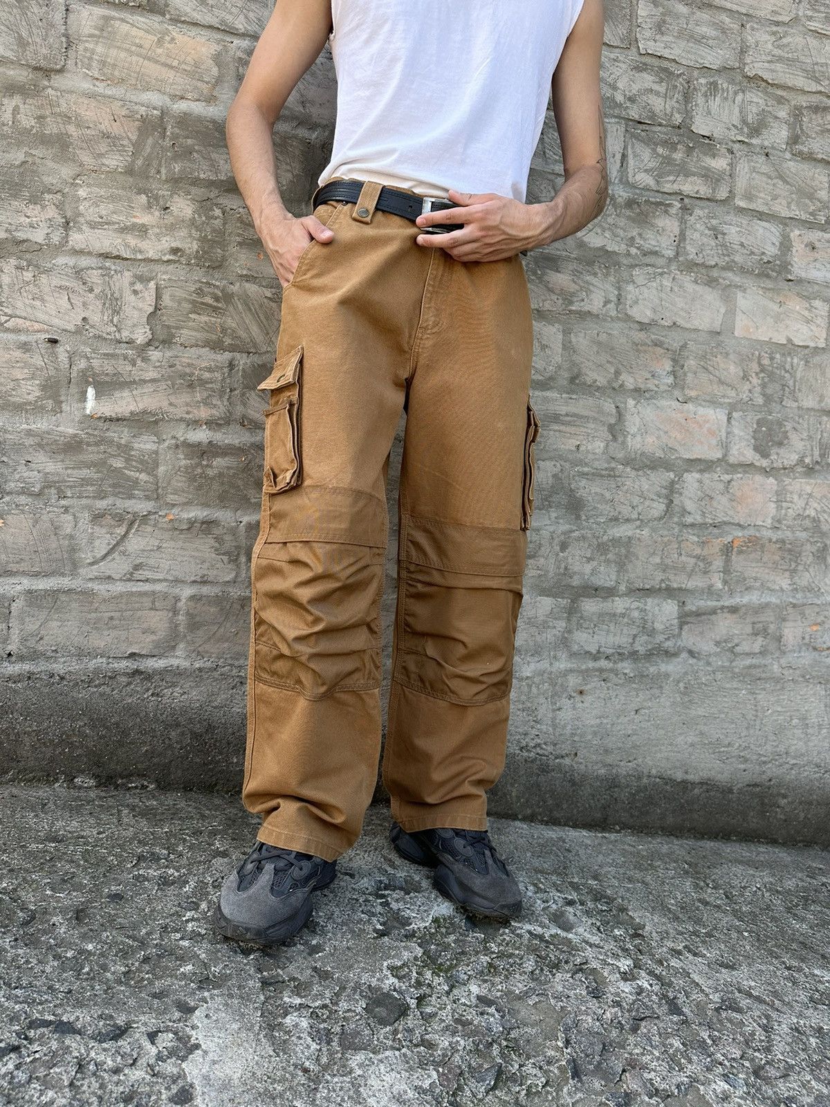 Carhartt × Vintage Vintage Carhartt Double Knee Work Pants Size US 38 / EU 54 - 2 Thumbnail