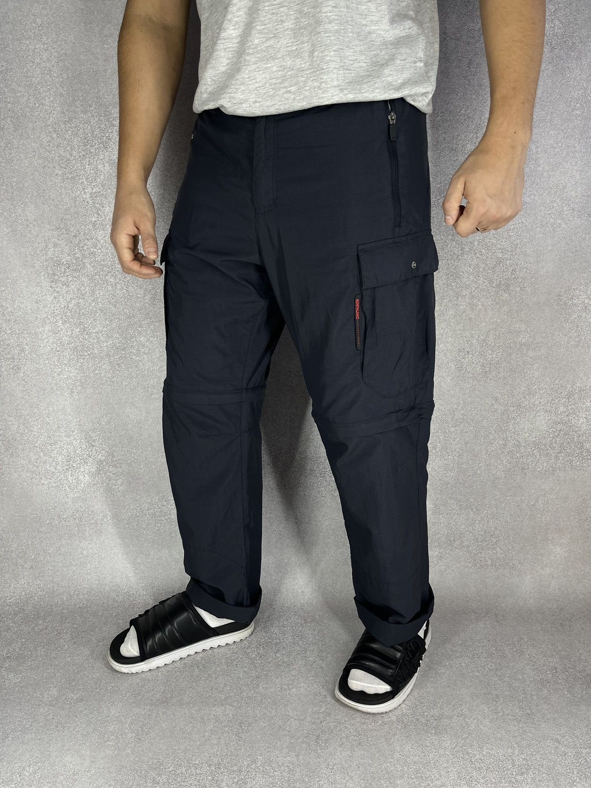 Mens Northland Prof Cargo Pants 2in1 Gorpcore Multipocket
