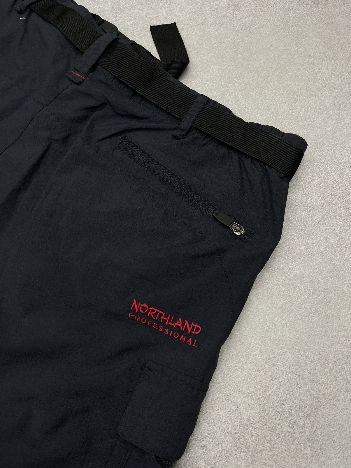 Mens Northland Prof Cargo Pants 2in1 Gorpcore Multipocket