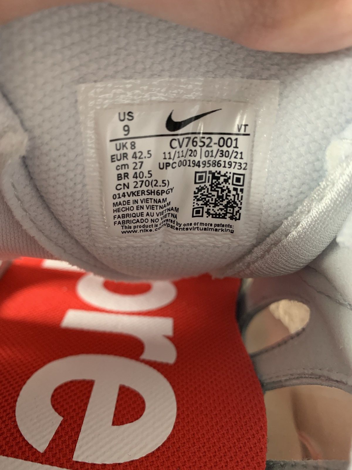 Nike × Supreme Supreme/Nike Air Max 96 Size US 9 / EU 42 - 5 Thumbnail