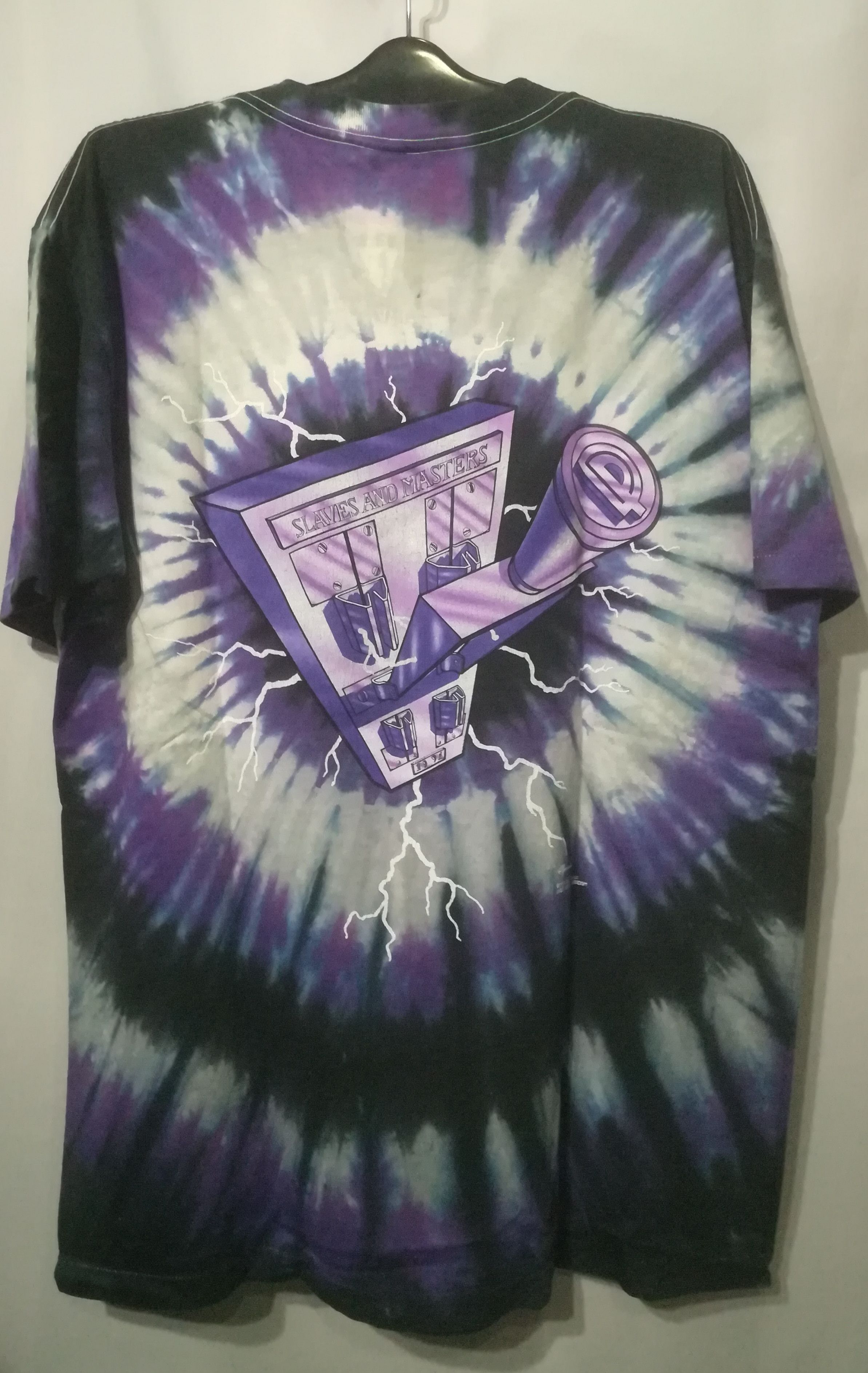 Band Tees × Liquid Blue Vintage Rare Liqiud Blue Tie Dye Deep Purple Band Size US XL / EU 56 / 4 - 2 Thumbnail