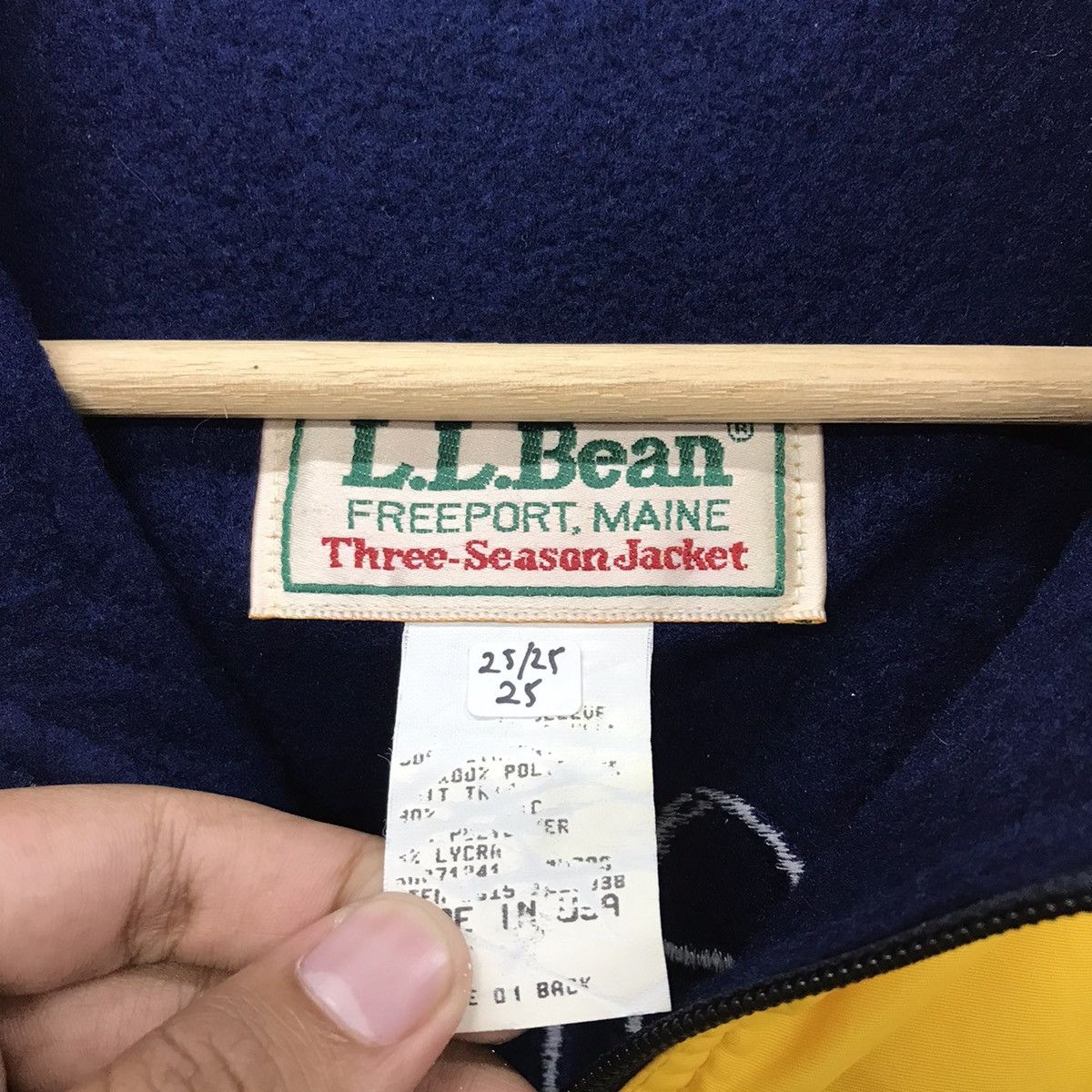 L.L. Bean × Vintage Rare!! Vintage L.L.Bean Bomber Jacket Size US XL / EU 56 / 4 - 11 Thumbnail