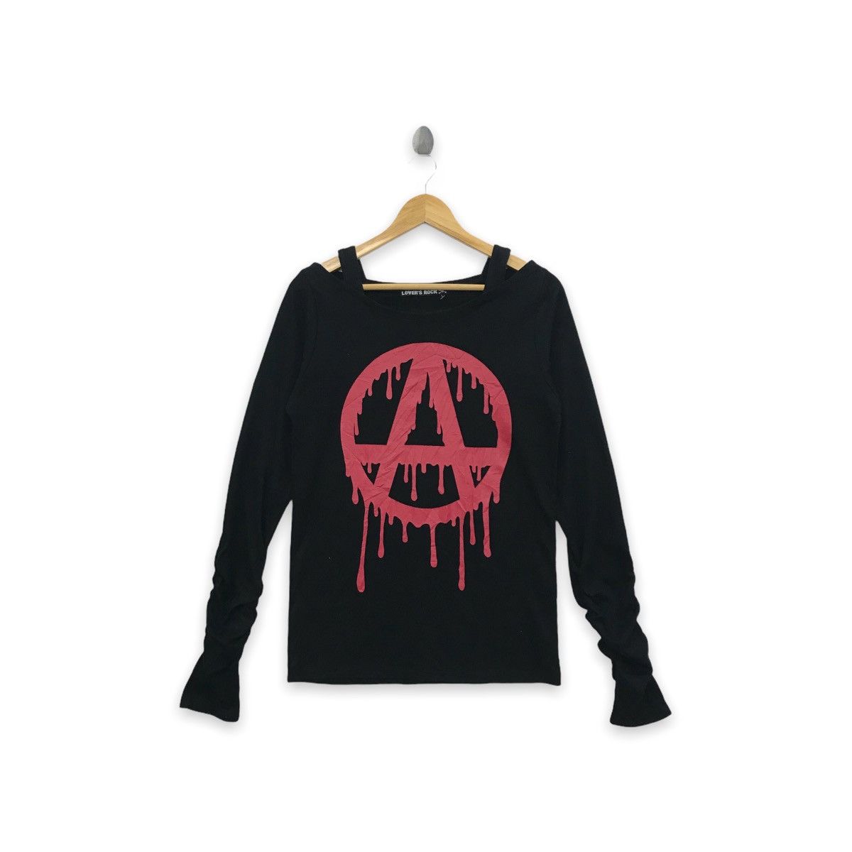 Japanese Brand × Vintage Rare lovers rock punk distress men long sleeve tshirt Size US S / EU 44-46 / 1 - 1 Thumbnail