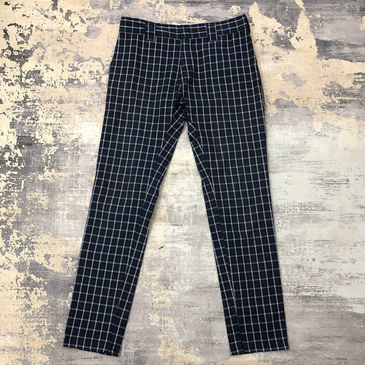 Dickies × Japanese Brand P29 DICKIES SKINNY TARTAN PANTS Size US 32 / EU 48 - 1 Thumbnail