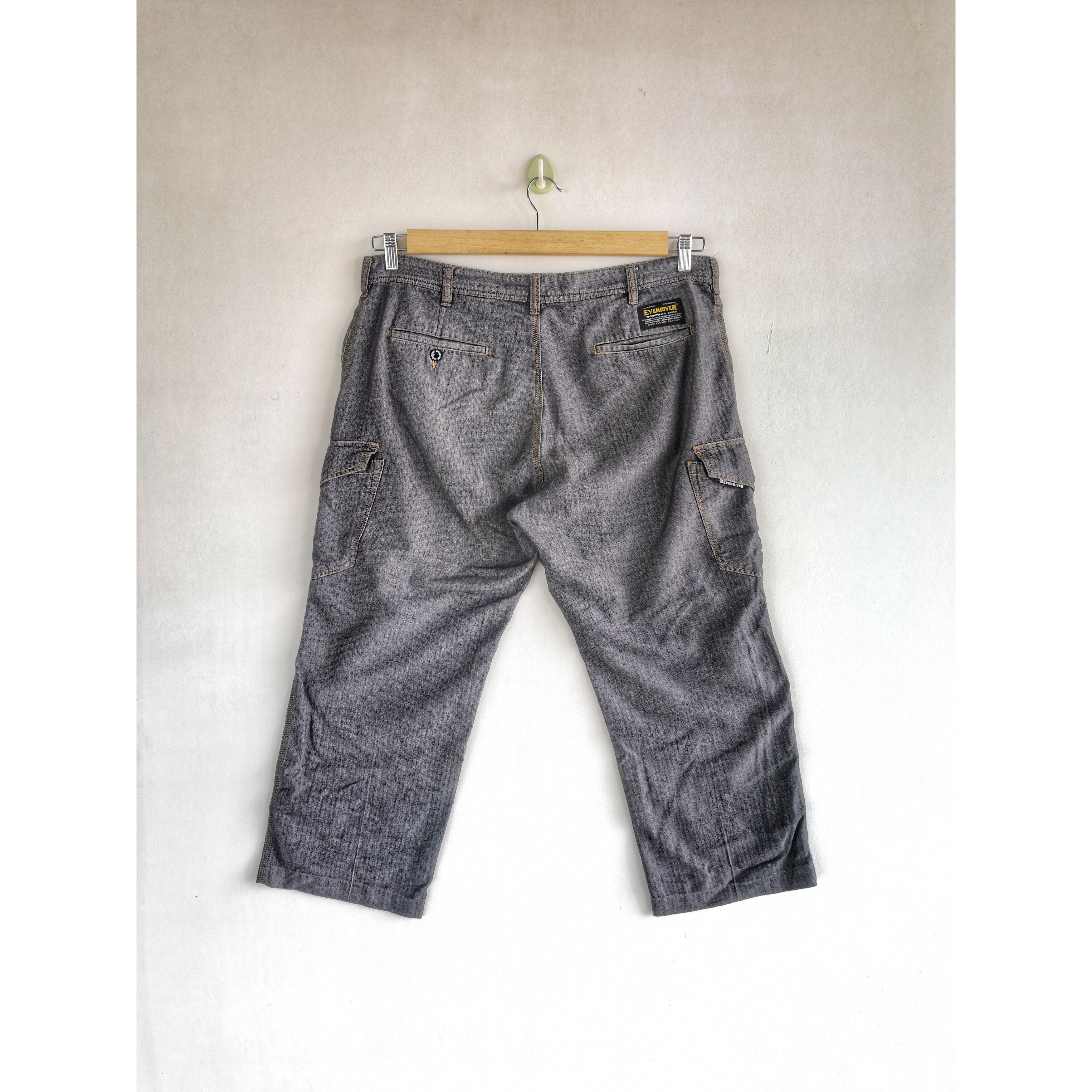 Japanese Brand × Vintage Japanese Cargo Pants Multi Pocket Fatigue Trousers Pants Size US 38 / EU 54 - 2 Thumbnail