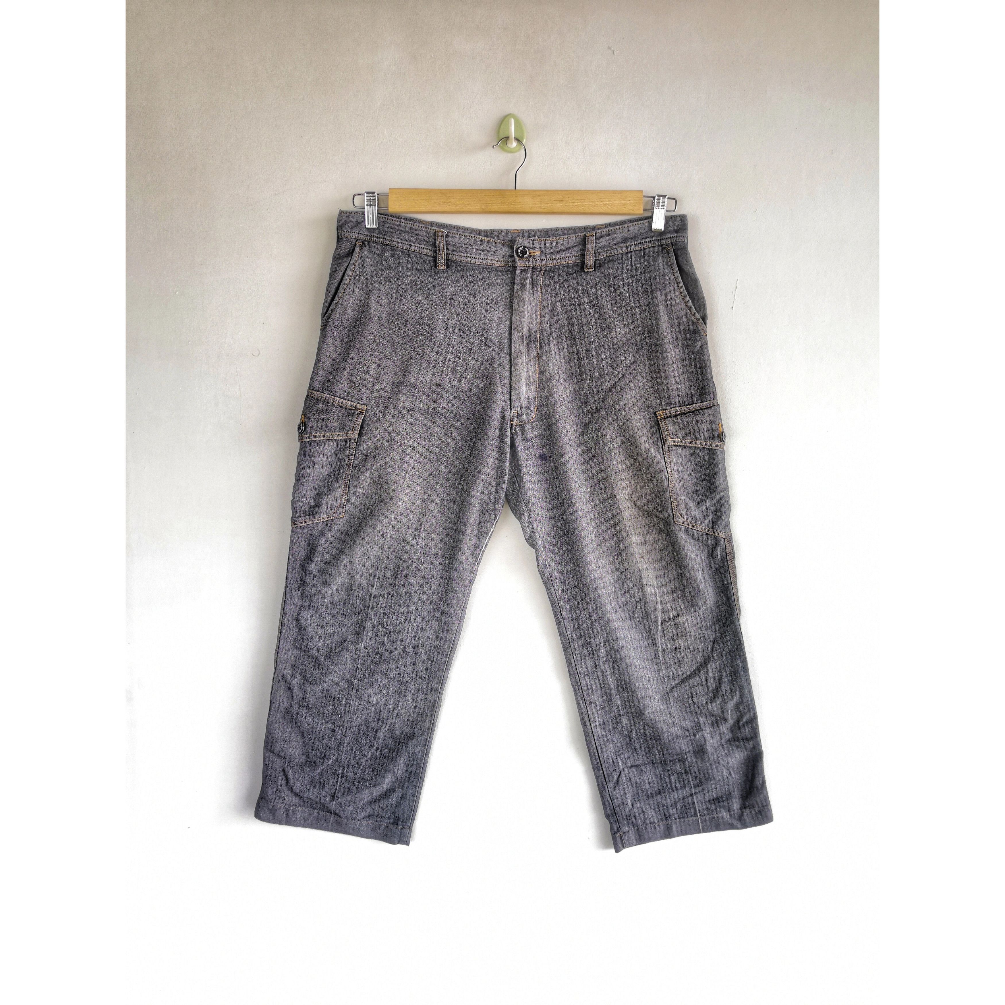 Japanese Brand × Vintage Japanese Cargo Pants Multi Pocket Fatigue Trousers Pants Size US 38 / EU 54 - 1 Thumbnail