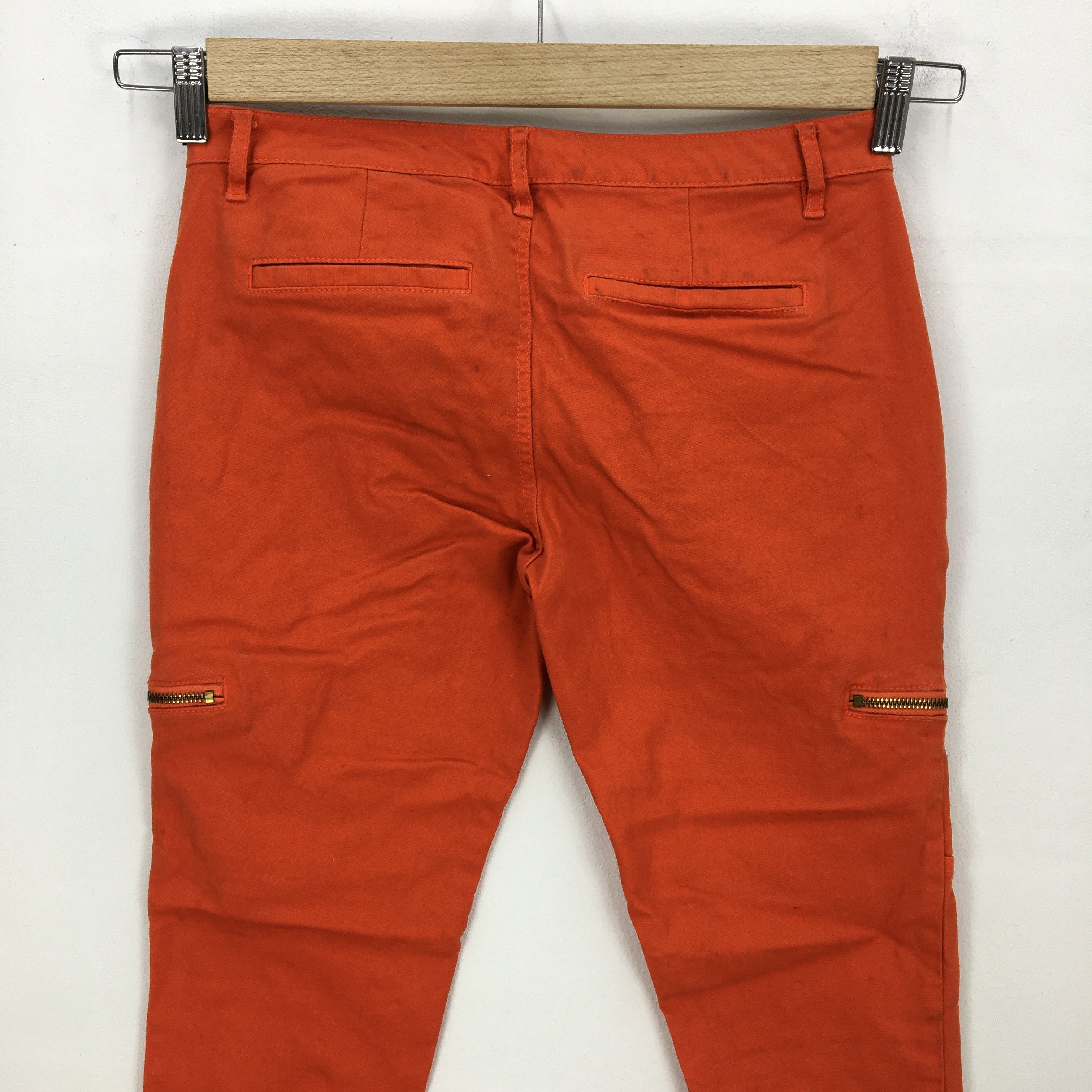 Michael Kors × Vintage Michael Kors Cargo Pants Multi Pocket Multi Zipper Trousers Size 28" / US 6 / IT 42 - 3 Thumbnail