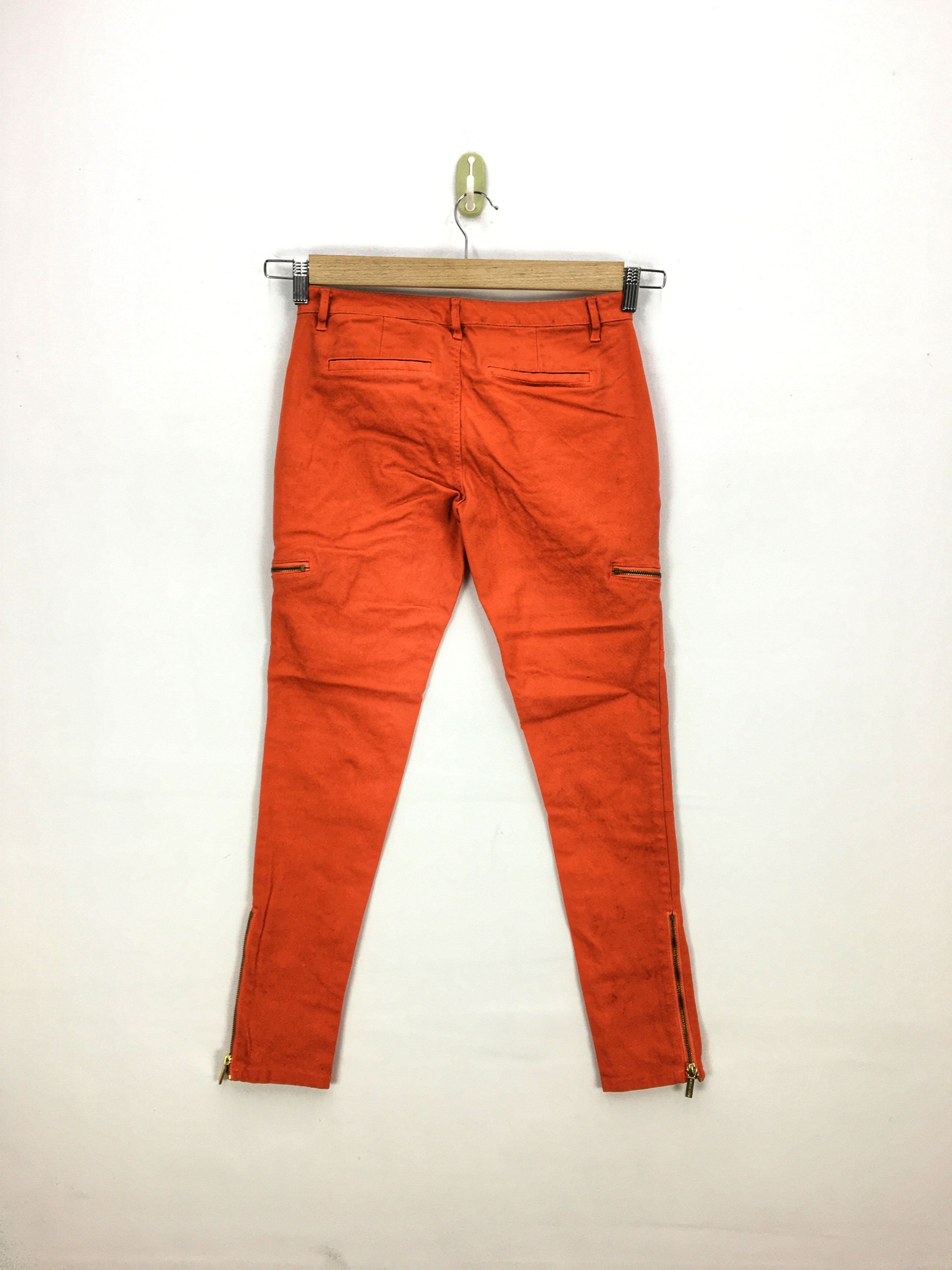Michael Kors × Vintage Michael Kors Cargo Pants Multi Pocket Multi Zipper Trousers Size 28" / US 6 / IT 42 - 1 Thumbnail
