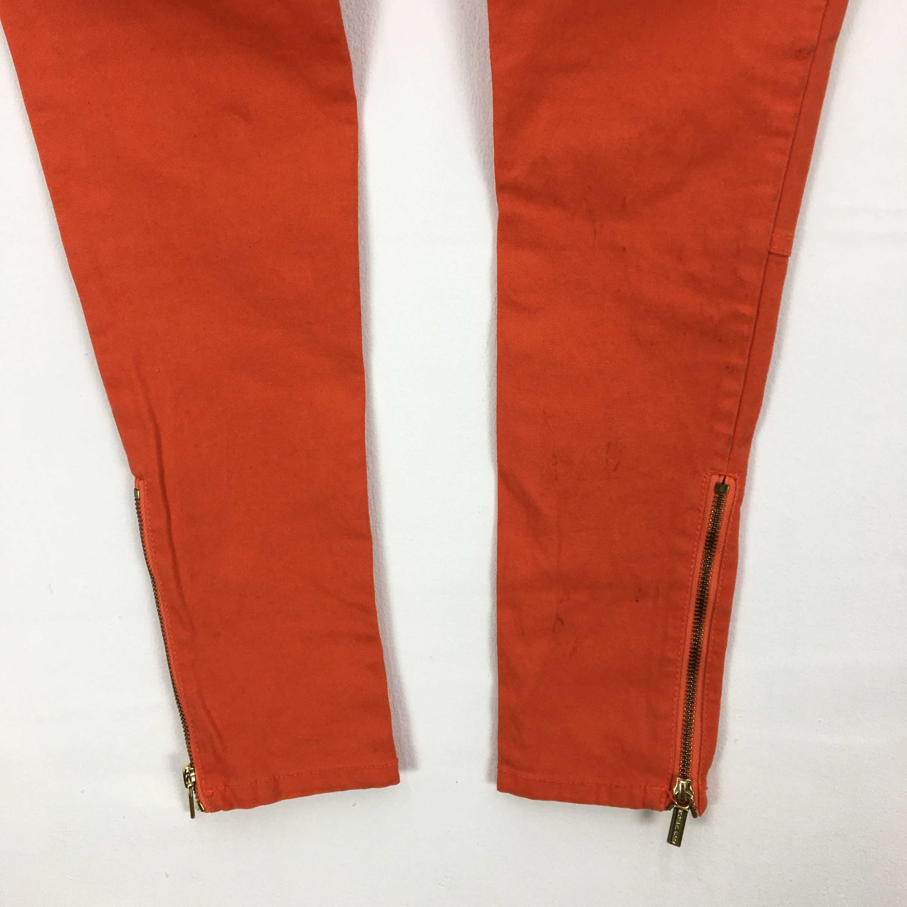 Michael Kors × Vintage Michael Kors Cargo Pants Multi Pocket Multi Zipper Trousers Size 28" / US 6 / IT 42 - 6 Thumbnail