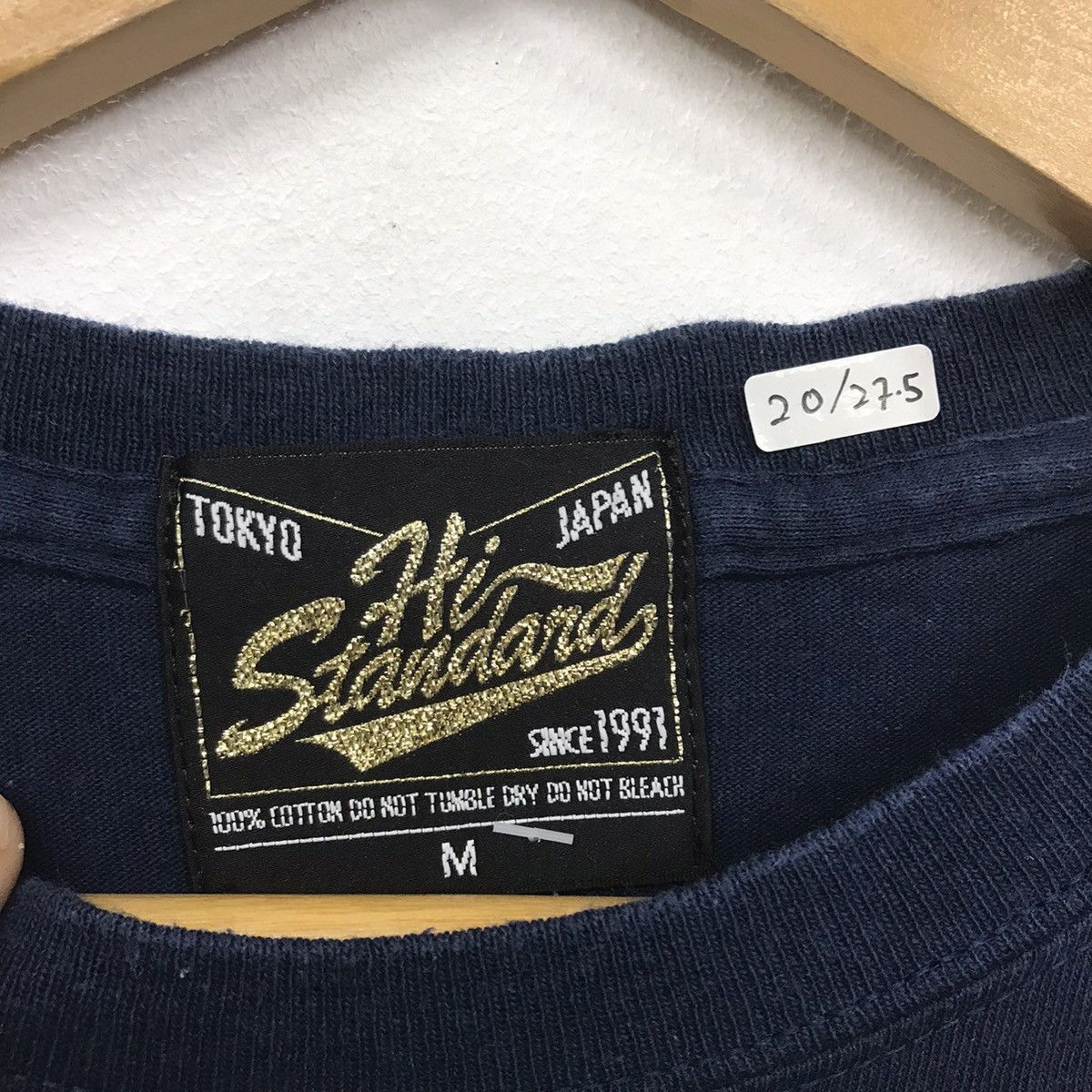 Band Tees × Japanese Brand × Vintage Vintage Hi standard japan rock band tees Size US M / EU 48-50 / 2 - 8 Thumbnail