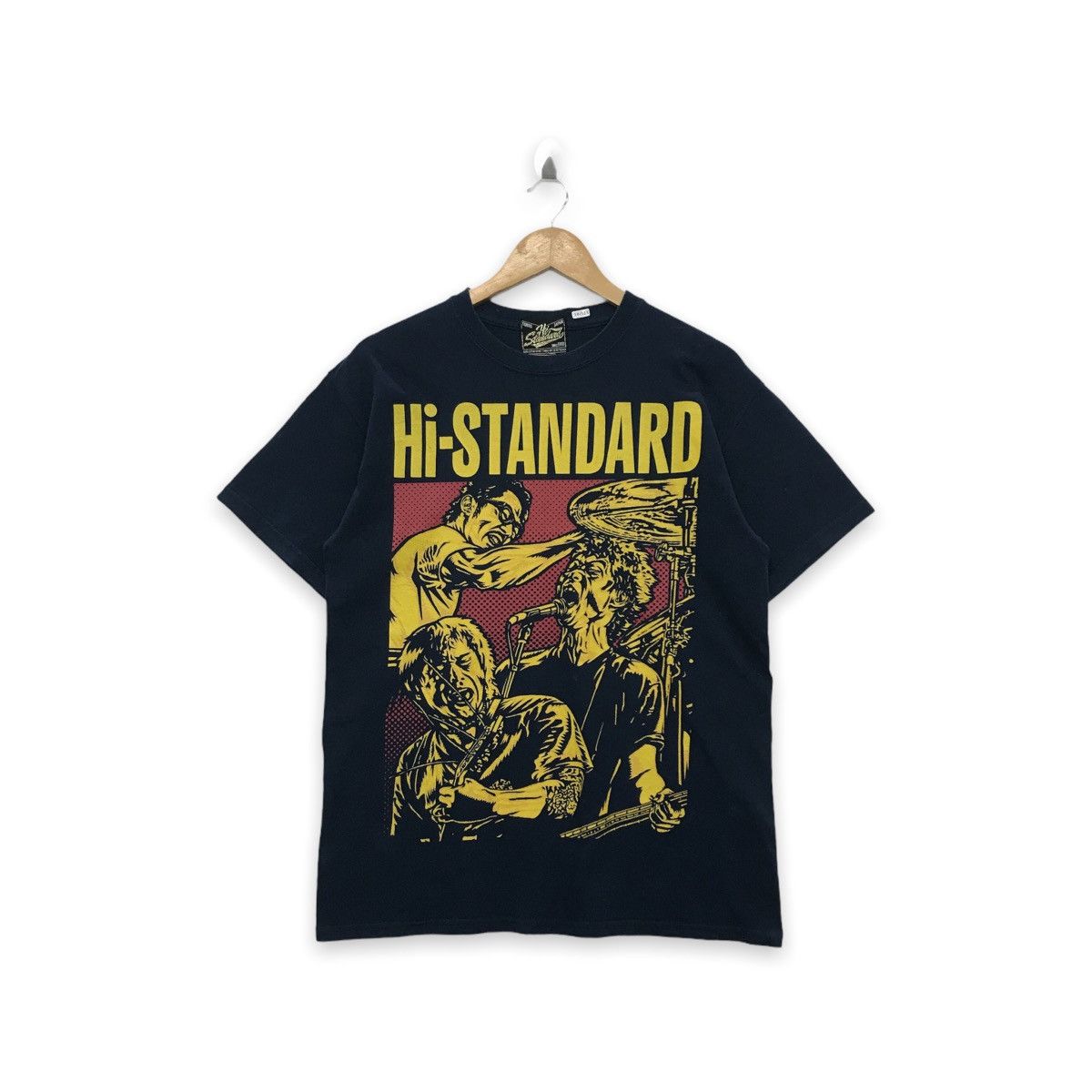 Band Tees × Japanese Brand × Vintage Vintage Hi standard japan rock band tees Size US M / EU 48-50 / 2 - 1 Thumbnail