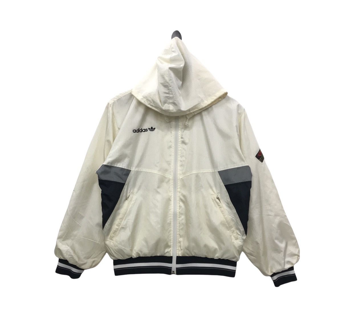 Adidas × Vintage Rare!! Vintage Adidas Windbreaker Size US M / EU 48-50 / 2 - 1 Thumbnail