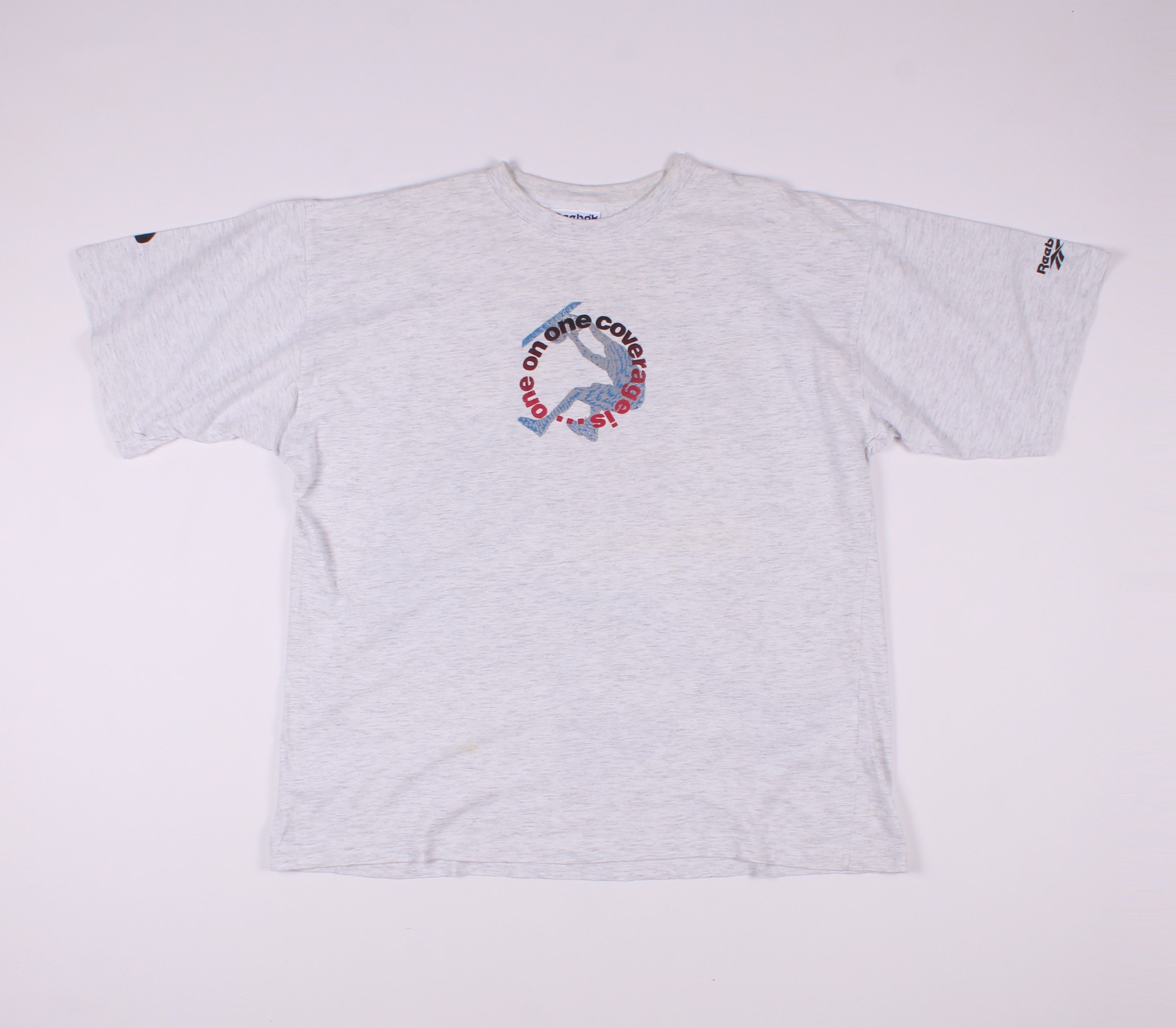 NBA × Reebok Vintage Reebok Shaquille O Neal Print T-shirt Size US L / EU 52-54 / 3 - 3 Thumbnail