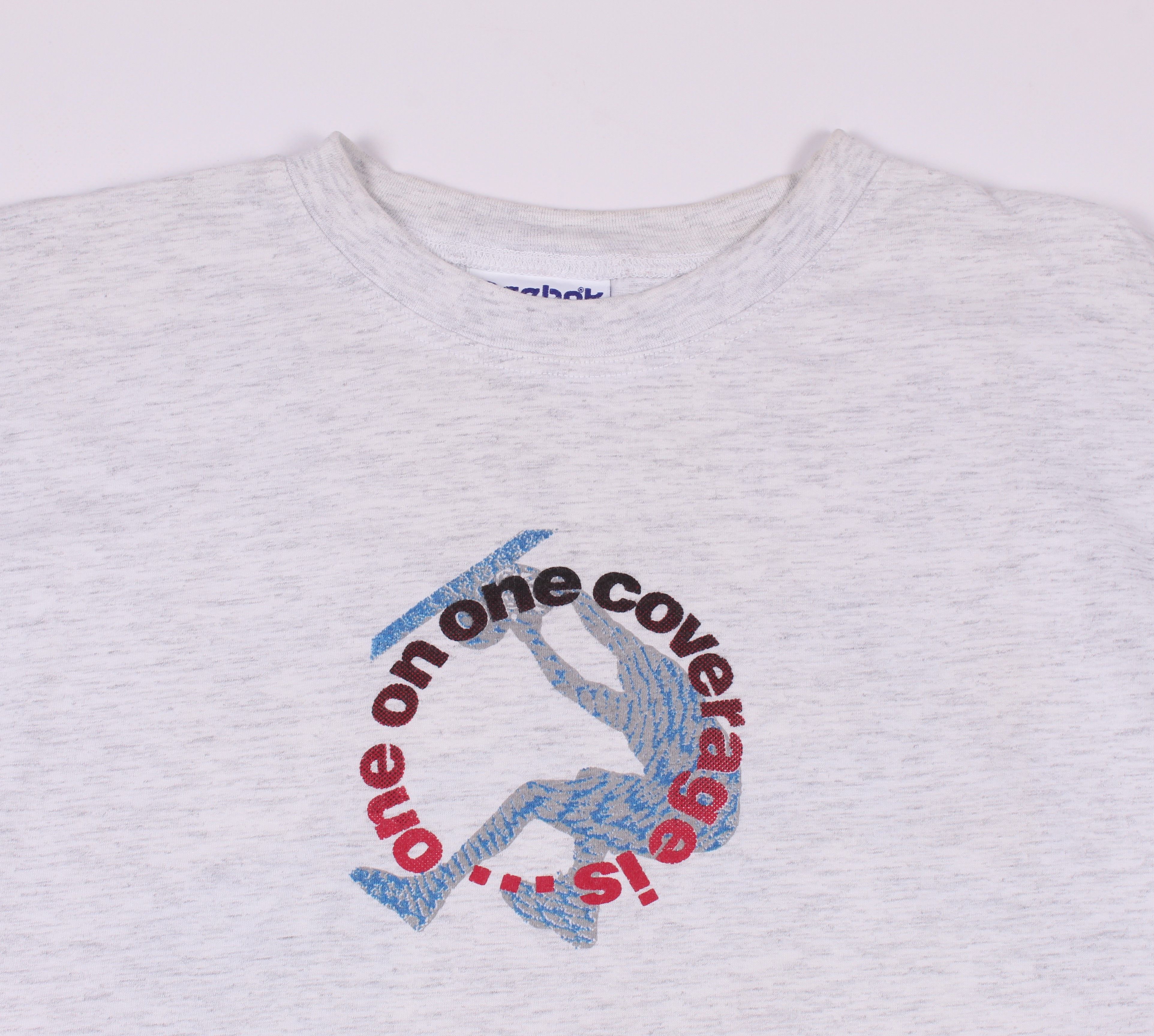 NBA × Reebok Vintage Reebok Shaquille O Neal Print T-shirt Size US L / EU 52-54 / 3 - 4 Thumbnail