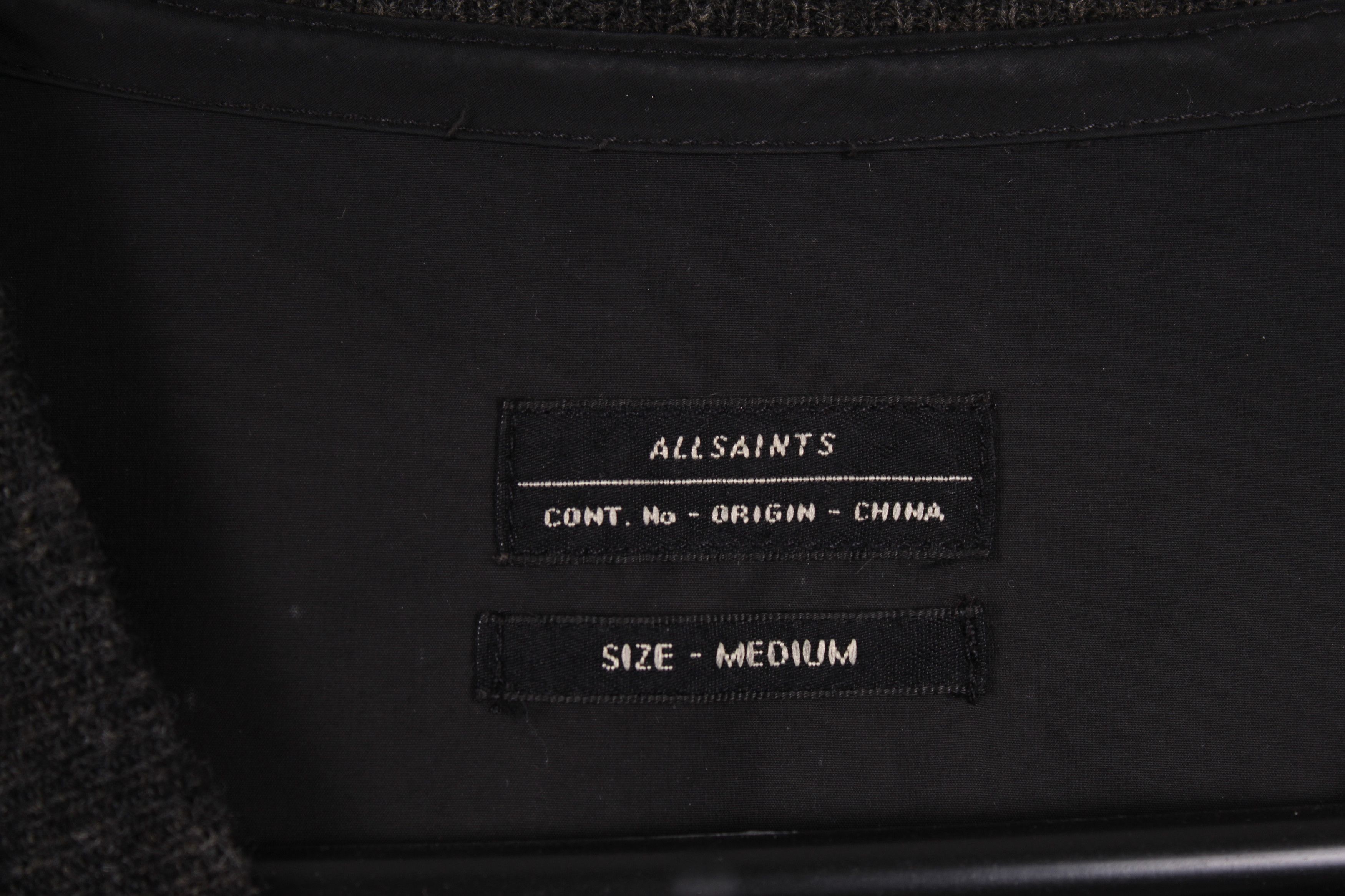 Allsaints Allsaints Wool Juku Bomber Light Jacket Size US M / EU 48-50 / 2 - 3 Thumbnail
