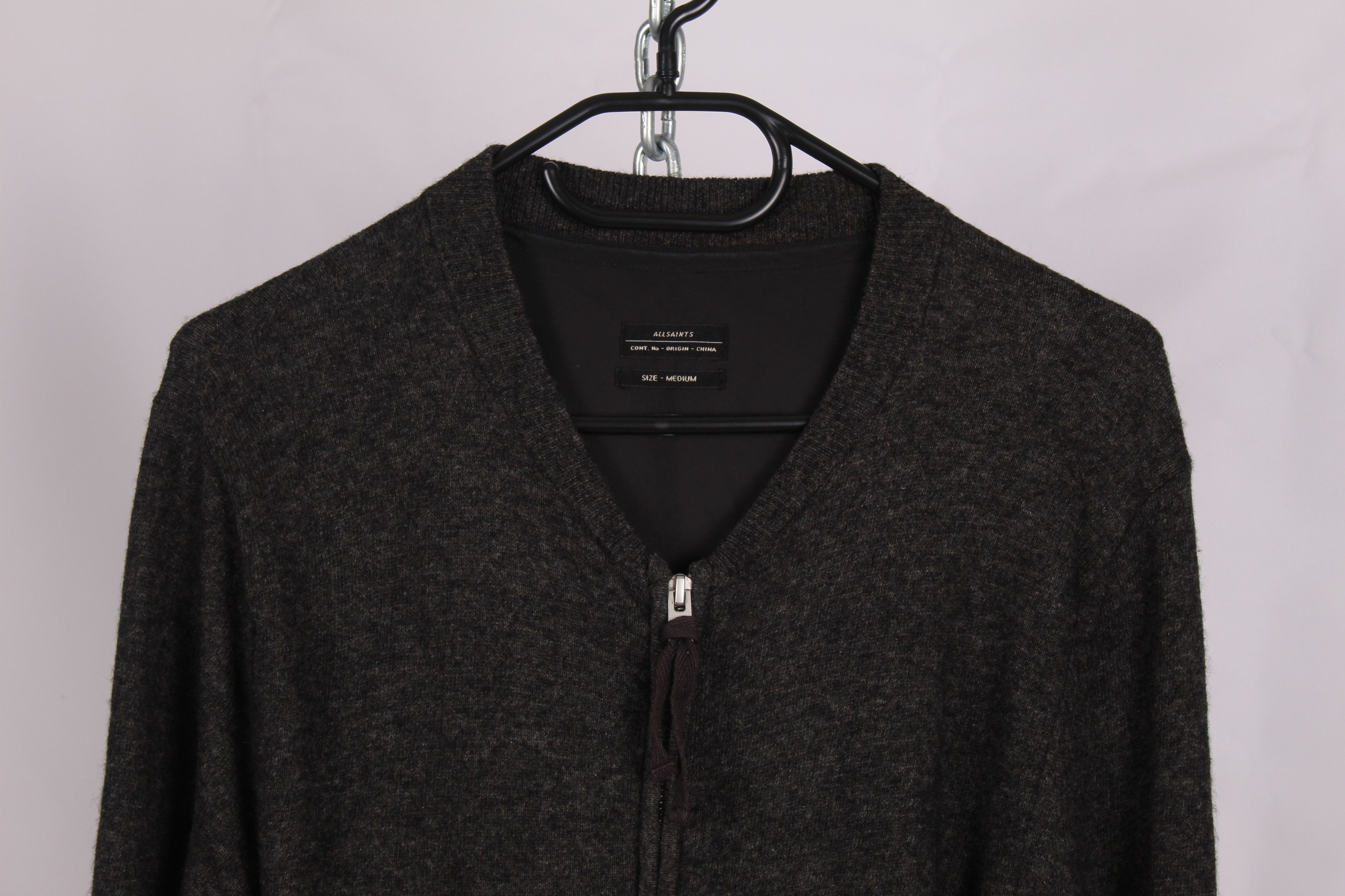 Allsaints Allsaints Wool Juku Bomber Light Jacket Size US M / EU 48-50 / 2 - 2 Thumbnail