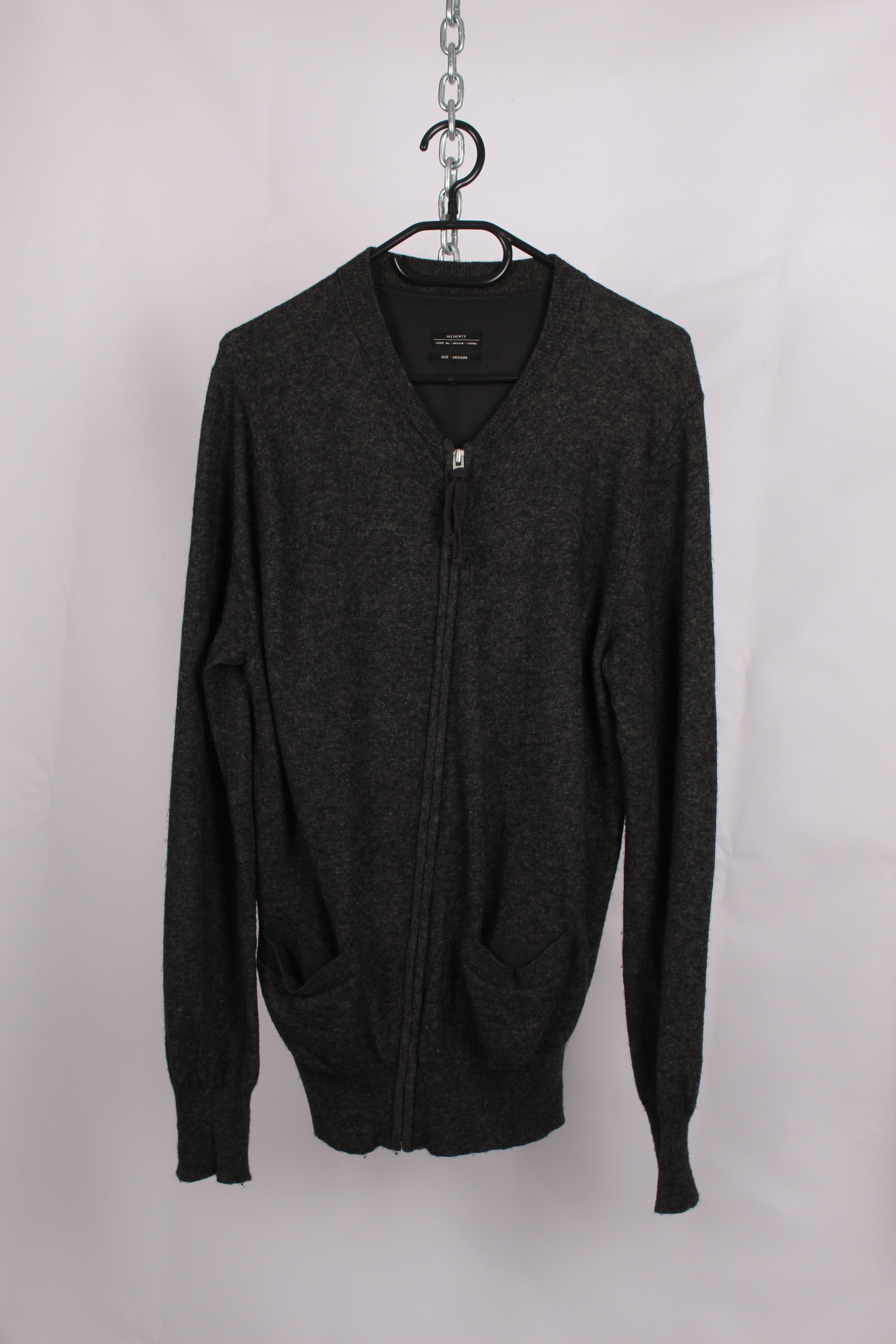Allsaints Allsaints Wool Juku Bomber Light Jacket Size US M / EU 48-50 / 2 - 1 Thumbnail