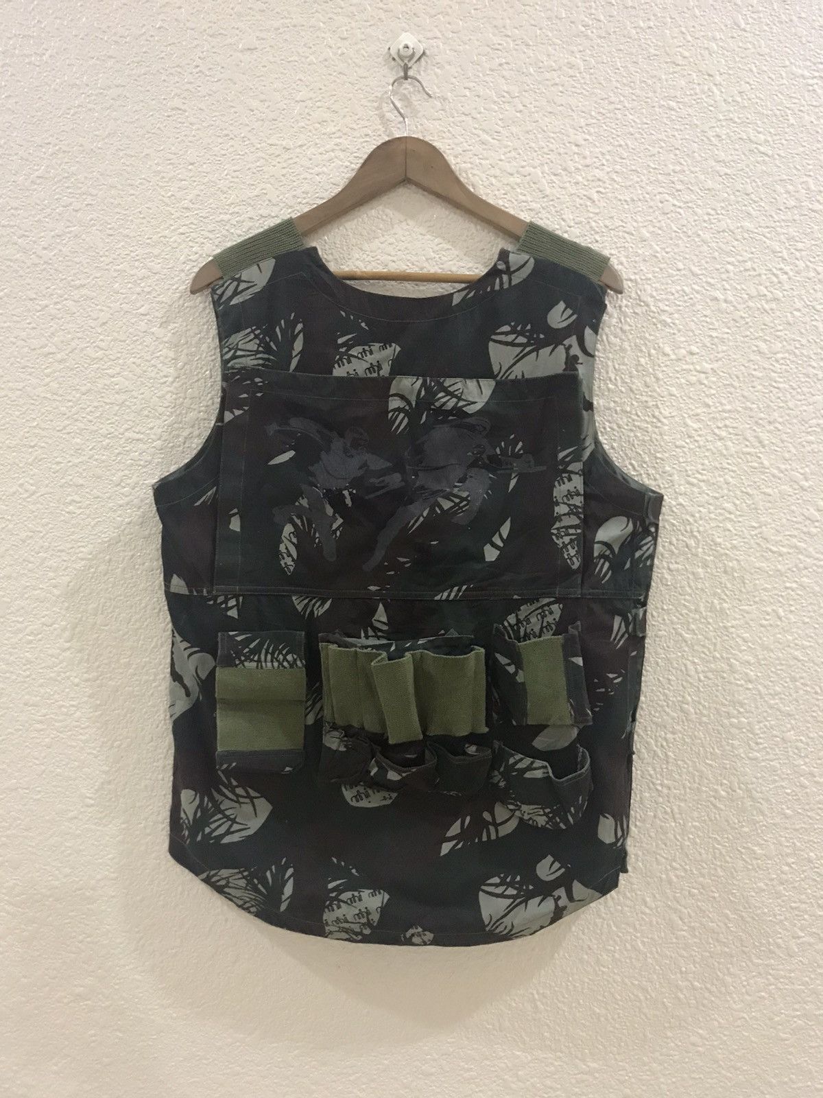 image of Maharishi Productions 2002 Military Camo Vest, Men's (Size Medium)