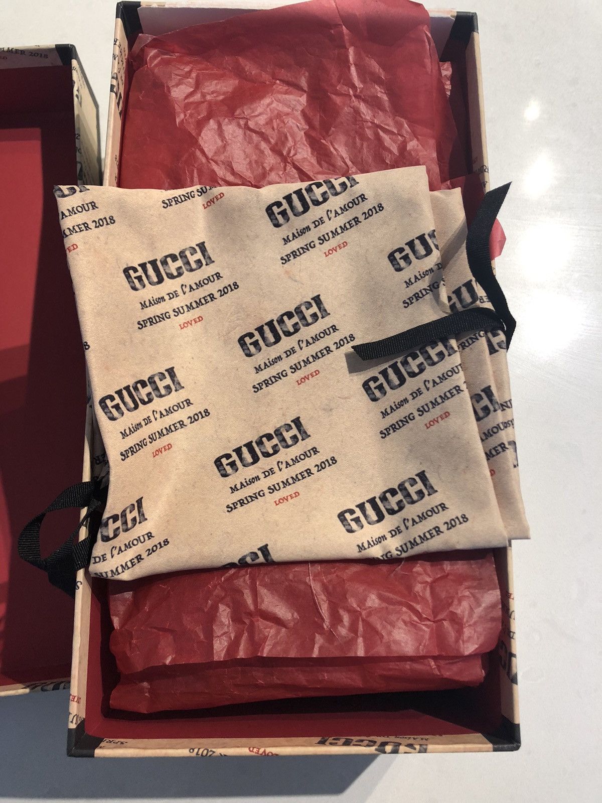 Gucci Gucci BNIB Princetown Logo Loved Slippers Leather Size 36.5 Size US 6.5 / IT 36.5 - 4 Thumbnail