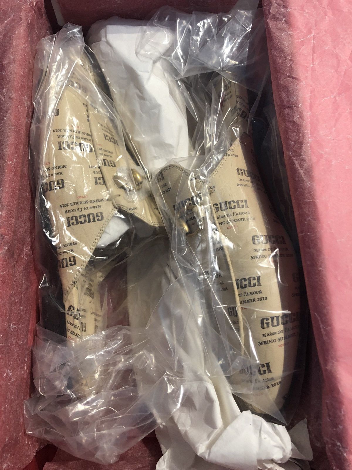 Gucci Gucci BNIB Princetown Logo Loved Slippers Leather Size 36.5 Size US 6.5 / IT 36.5 - 5 Thumbnail