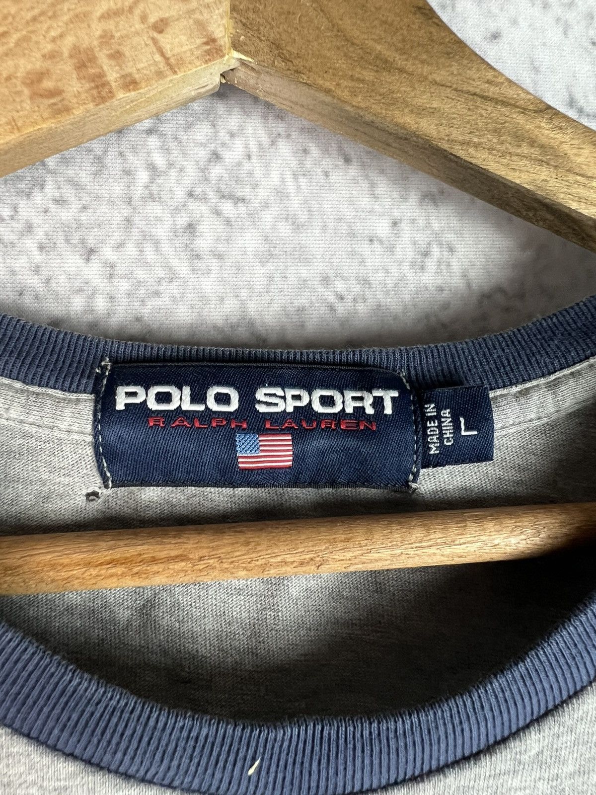 Ralph Lauren Polo Sort Ralph Lauren Olympic tshirt Size US L / EU 52-54 / 3 - 4 Thumbnail