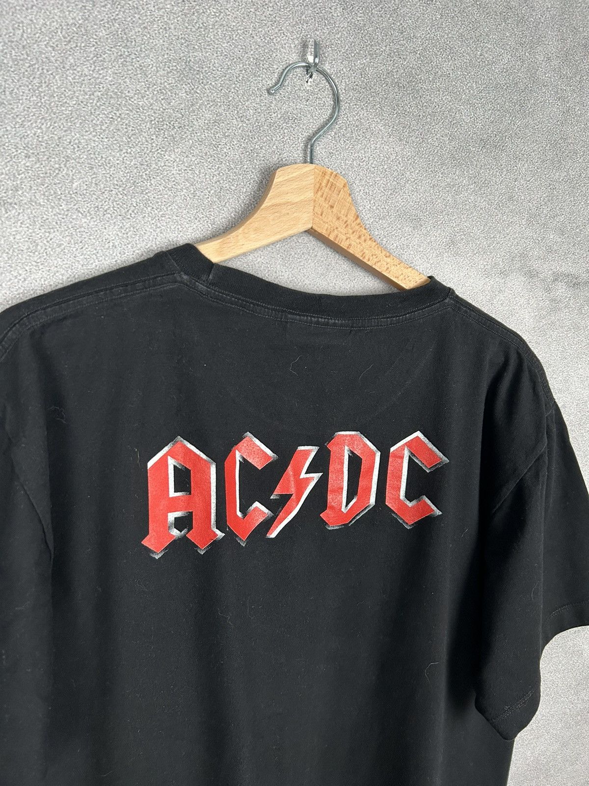 AC DC Vintage Graphic Tee Rock Band Tee
