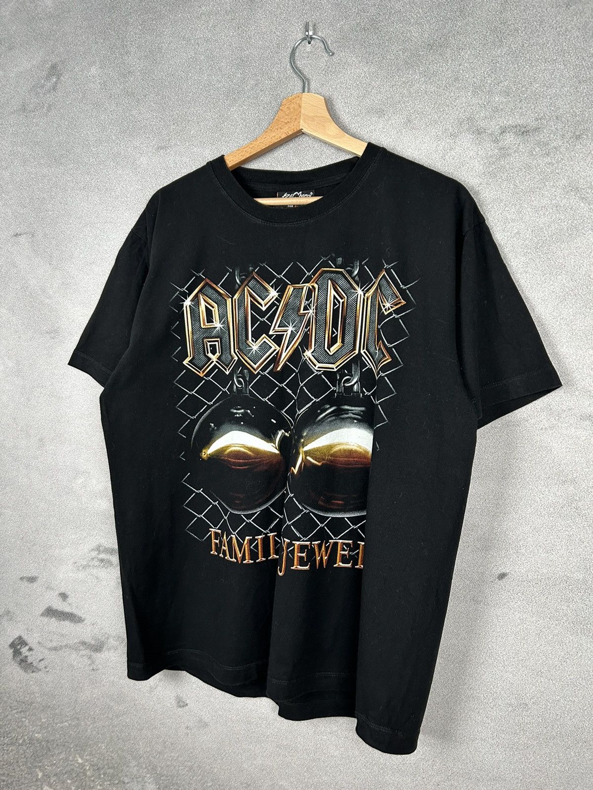 AC DC Vintage Graphic Tee Rock Band Tee