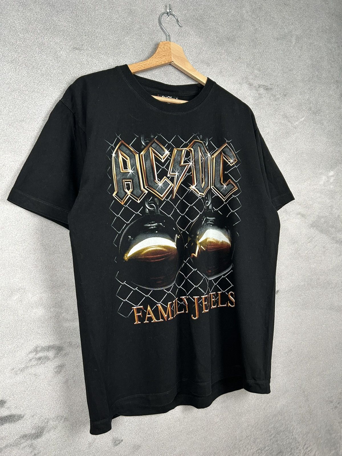 AC DC Vintage Graphic Tee Rock Band Tee