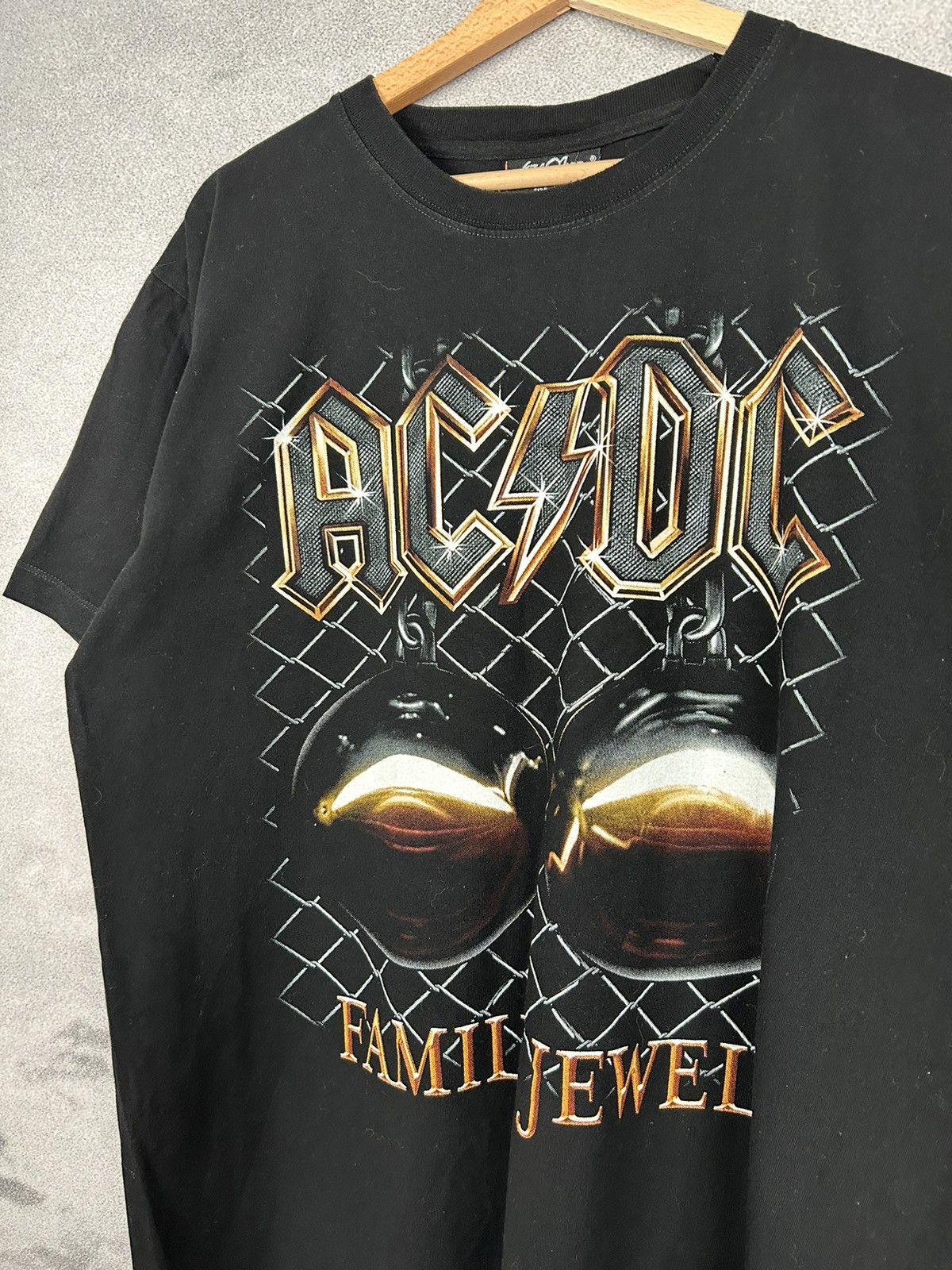 AC DC Vintage Graphic Tee Rock Band Tee