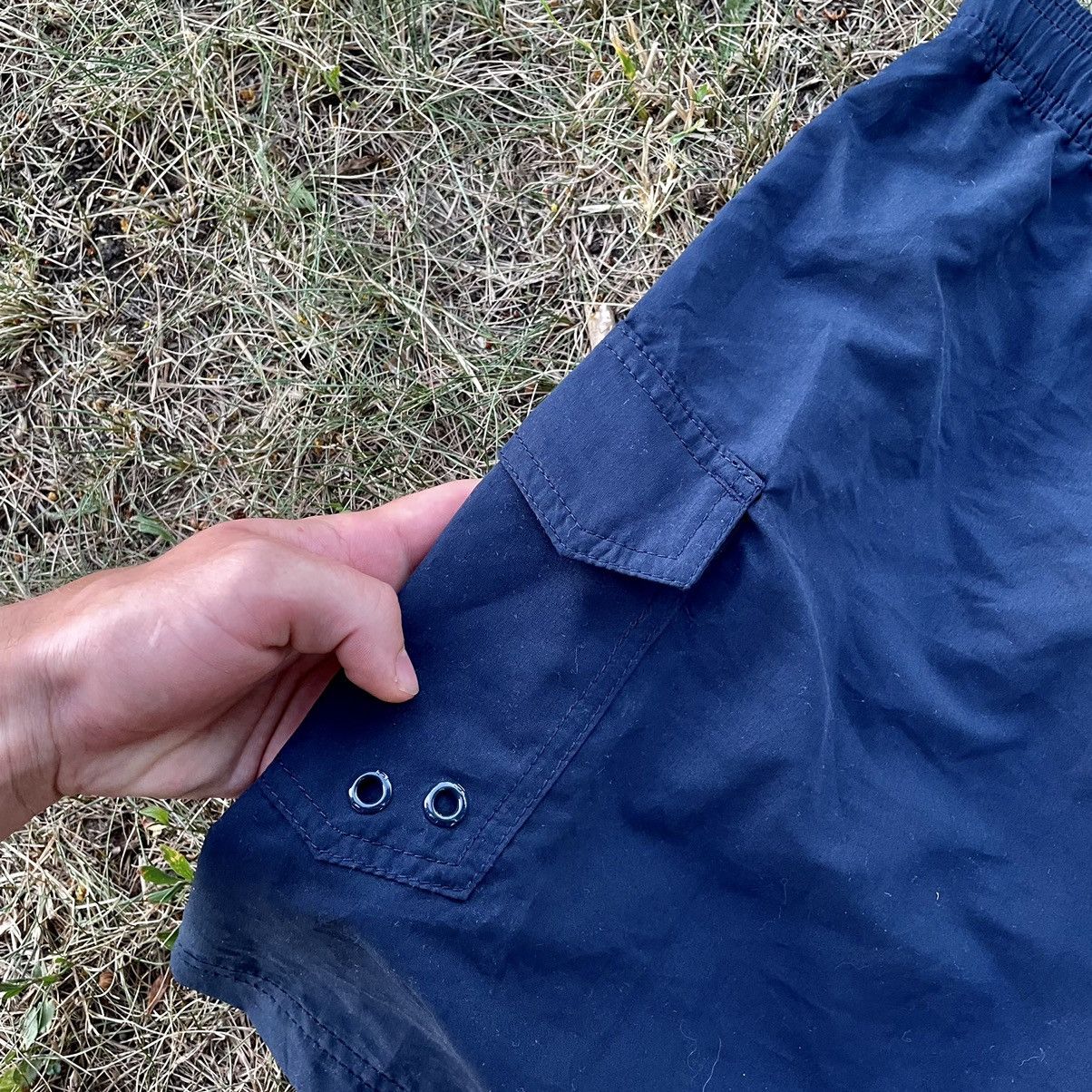 Vintage Vintage Y2K Oakley Baggy Shorts Skate Streetwear Navy 34 Size US 34 / EU 50 - 5 Thumbnail