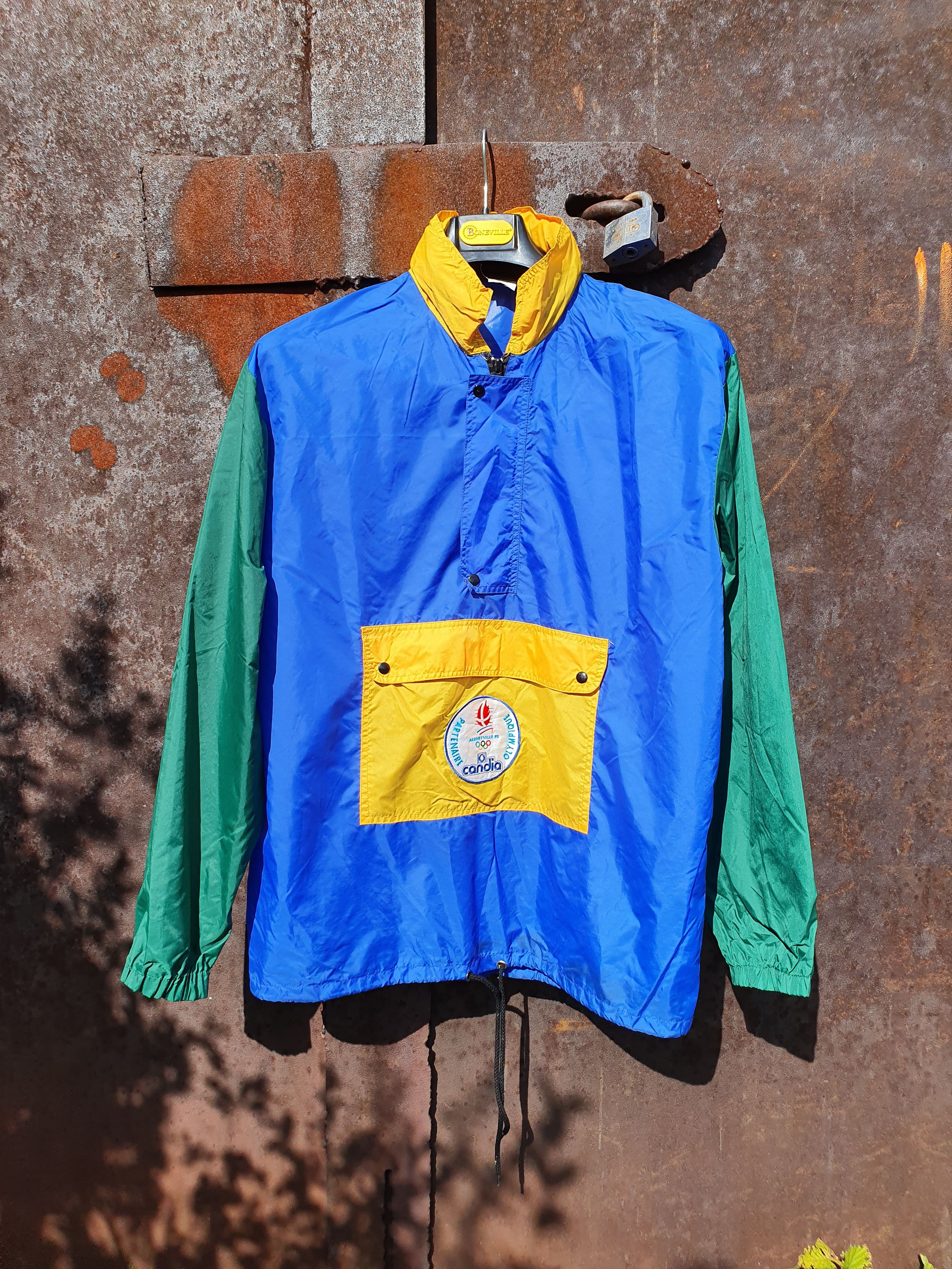 USA Olympics × Vintage 1992 Olympic Windbreaker Anorak nylon light jacket Size US M / EU 48-50 / 2 - 5 Thumbnail
