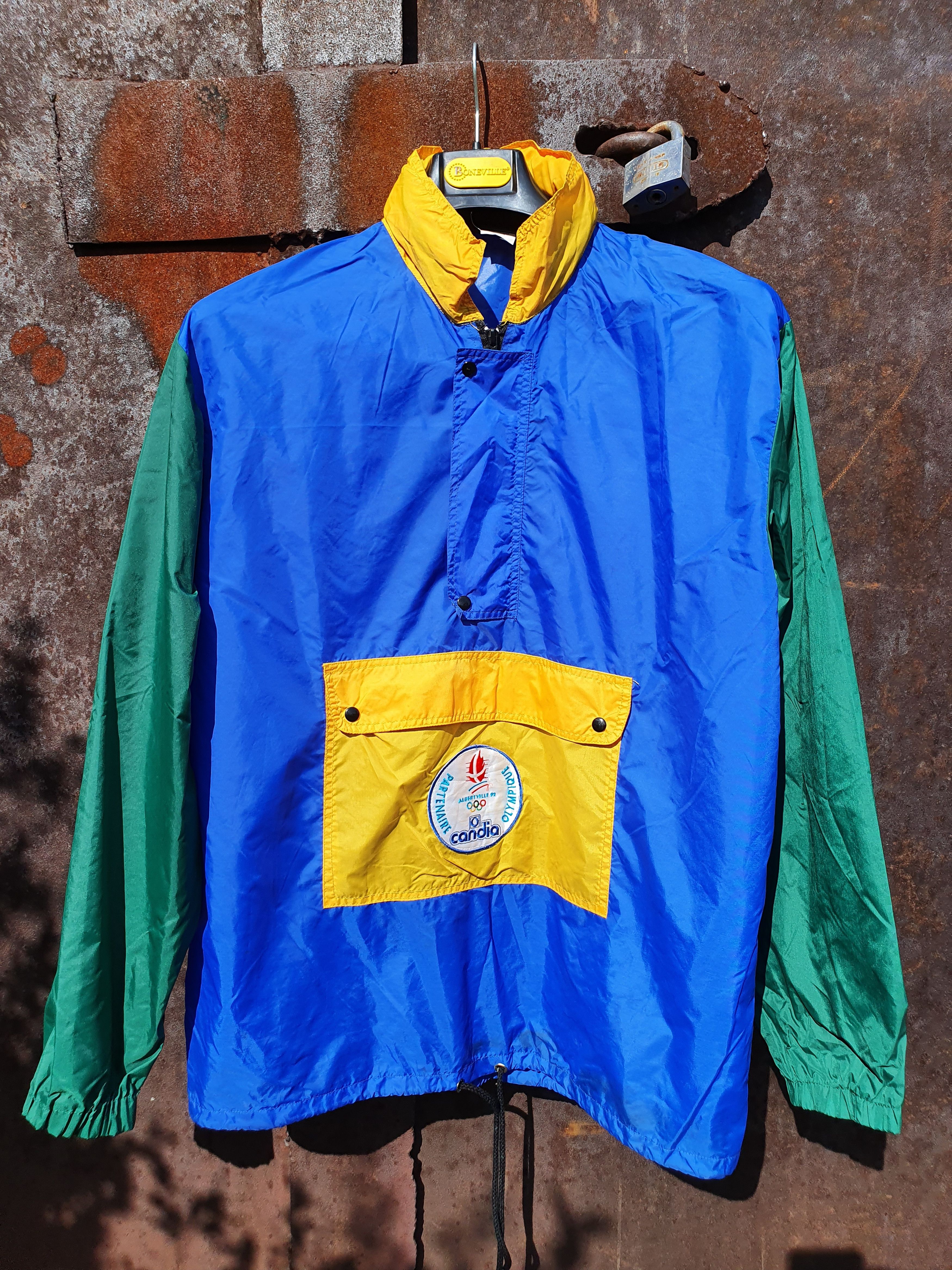 USA Olympics × Vintage 1992 Olympic Windbreaker Anorak nylon light jacket Size US M / EU 48-50 / 2 - 1 Thumbnail