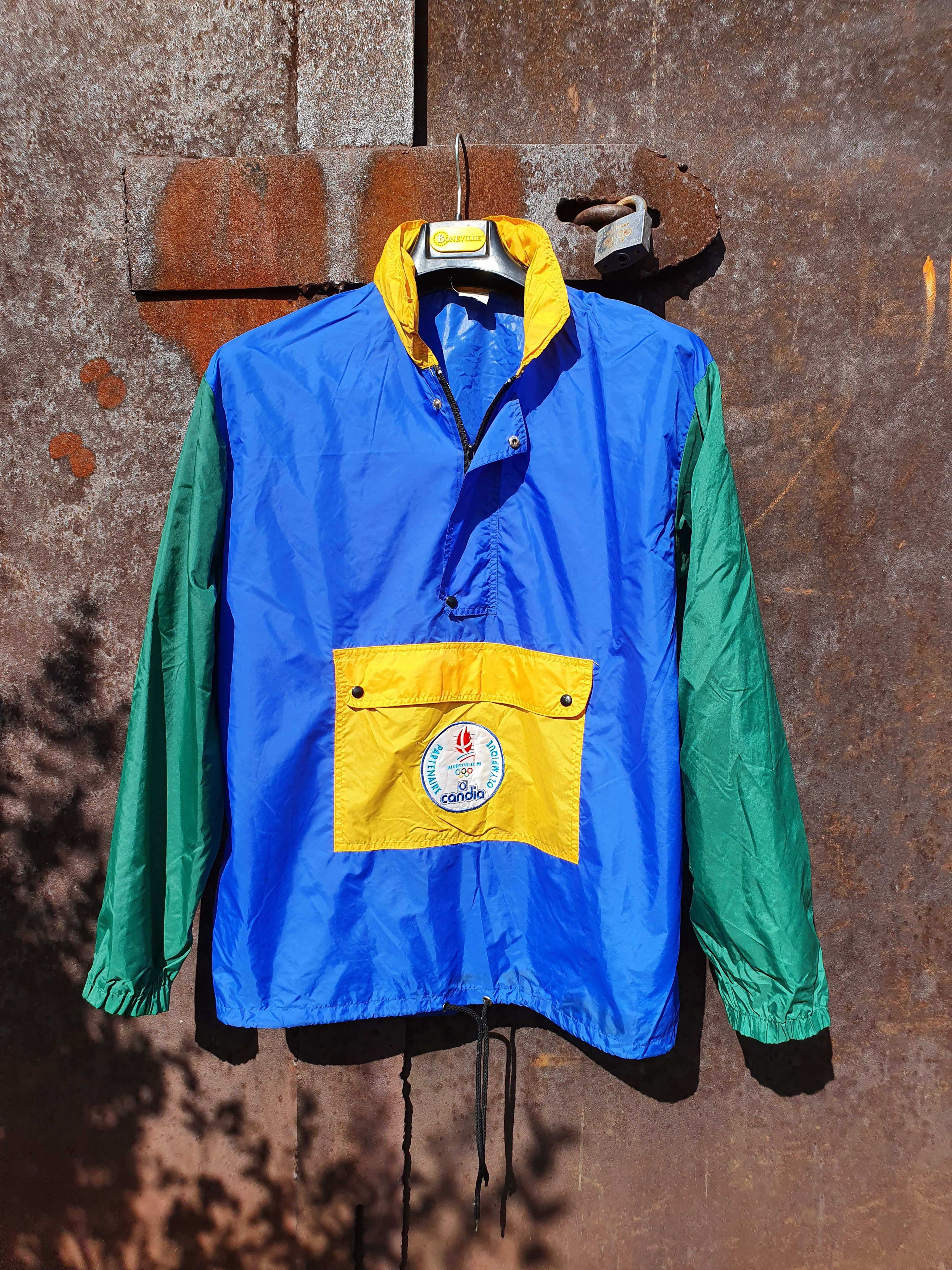 USA Olympics × Vintage 1992 Olympic Windbreaker Anorak nylon light jacket Size US M / EU 48-50 / 2 - 3 Thumbnail