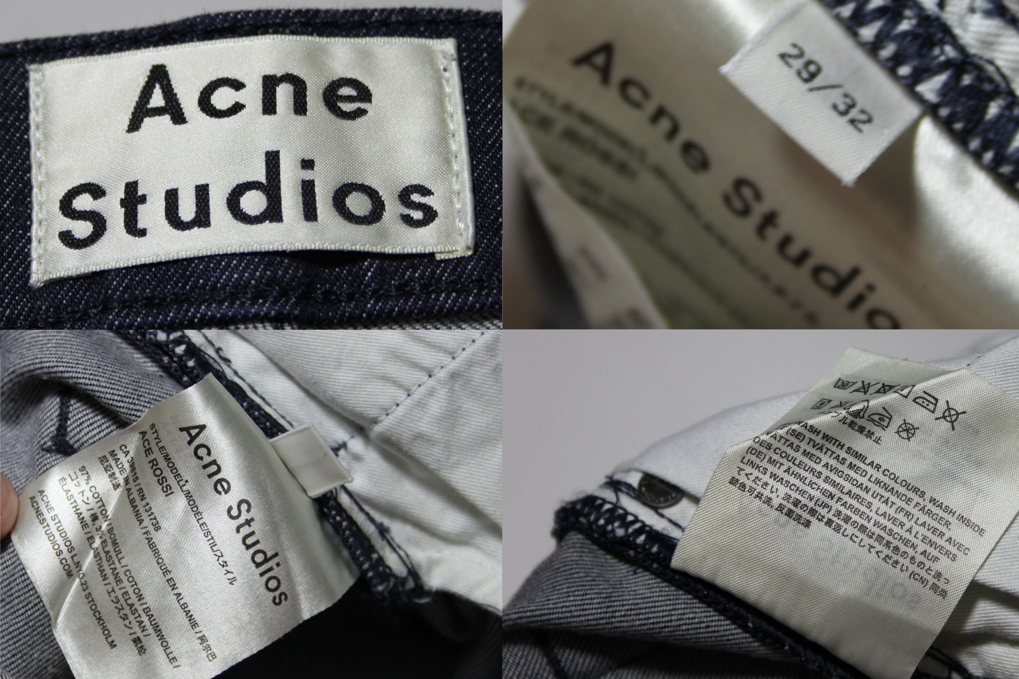 Acne Studios Acne Studios Ace Rossi Denim jeans Size US 29 - 6 Thumbnail