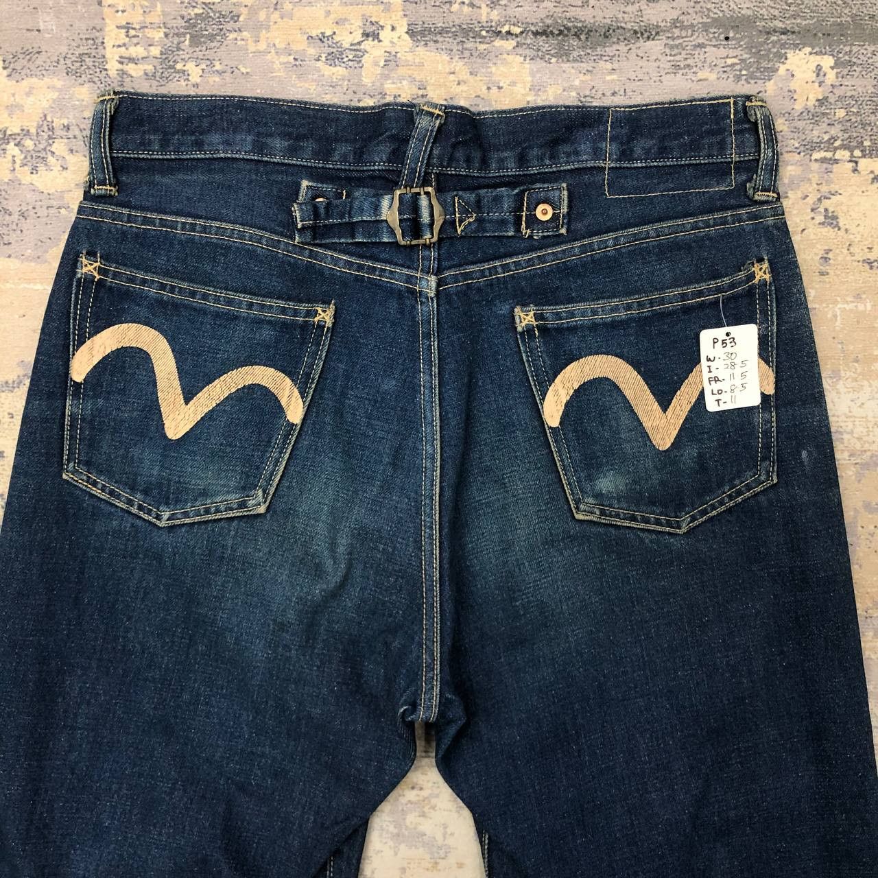 Evisu P53 VTG EVISU JAPAN DENIM Size US 30 / EU 46 - 4 Thumbnail